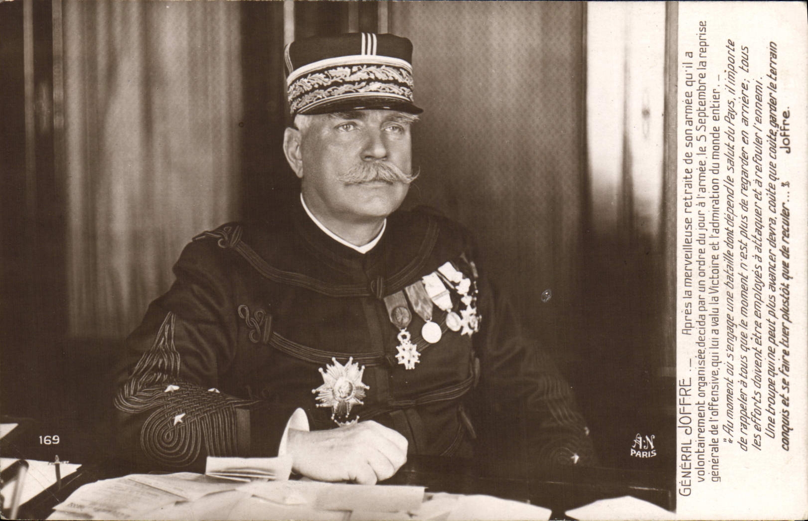 CPA Militaria General Joffre 