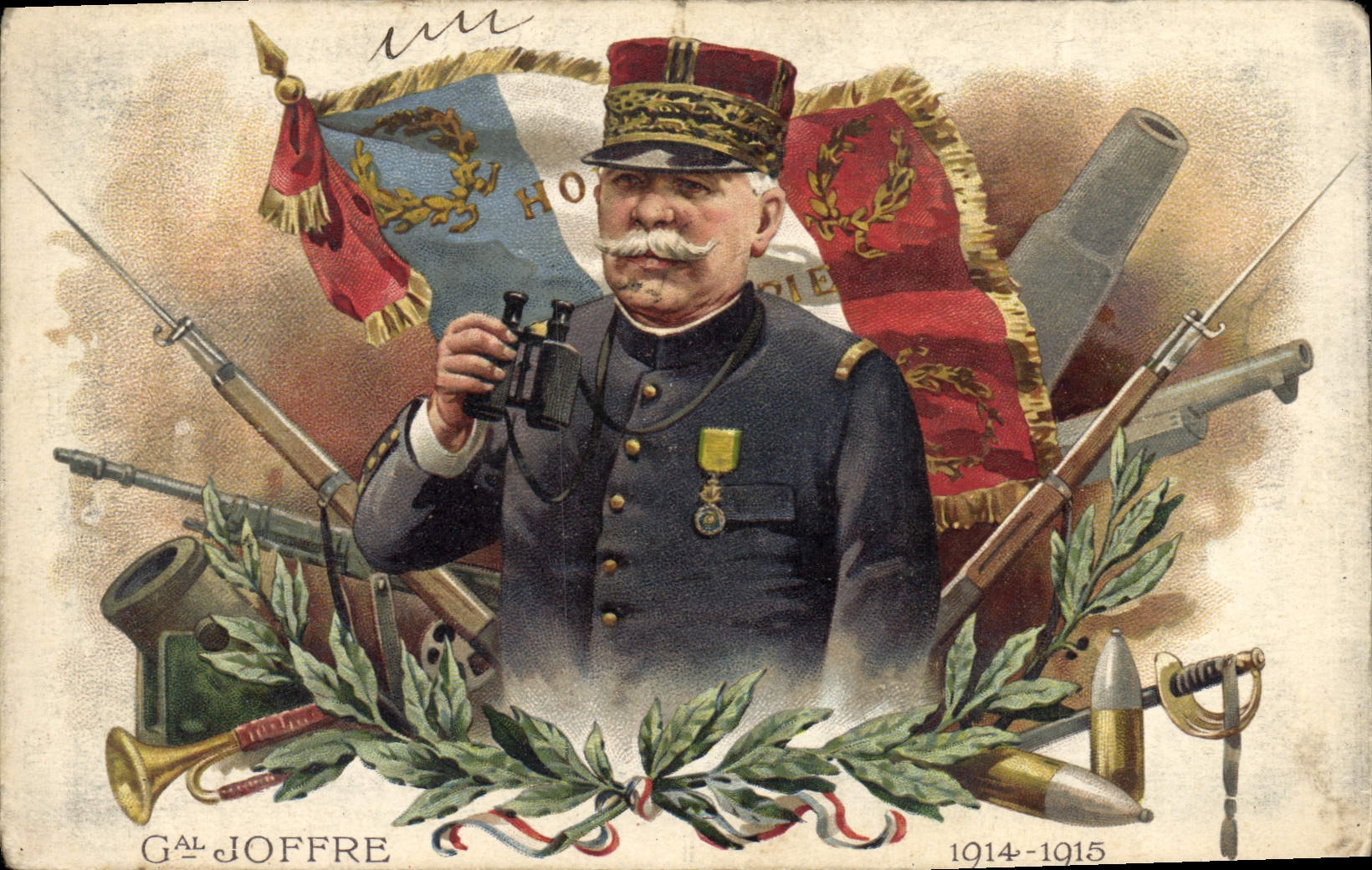 CPA Militaria General Joffre 