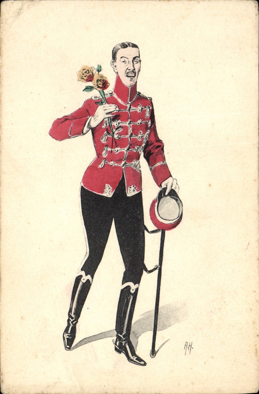 Vintage Postcard Militaria