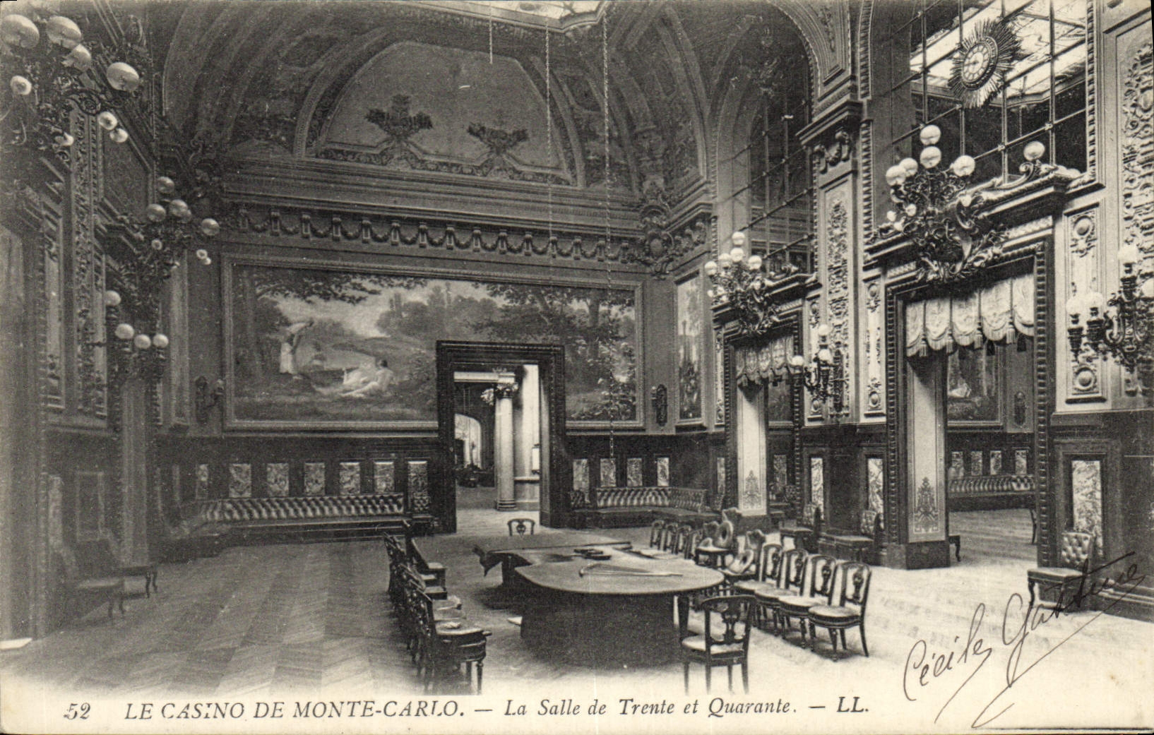 CPA Casino de Monte Carlo La salle de Trente et Quarante