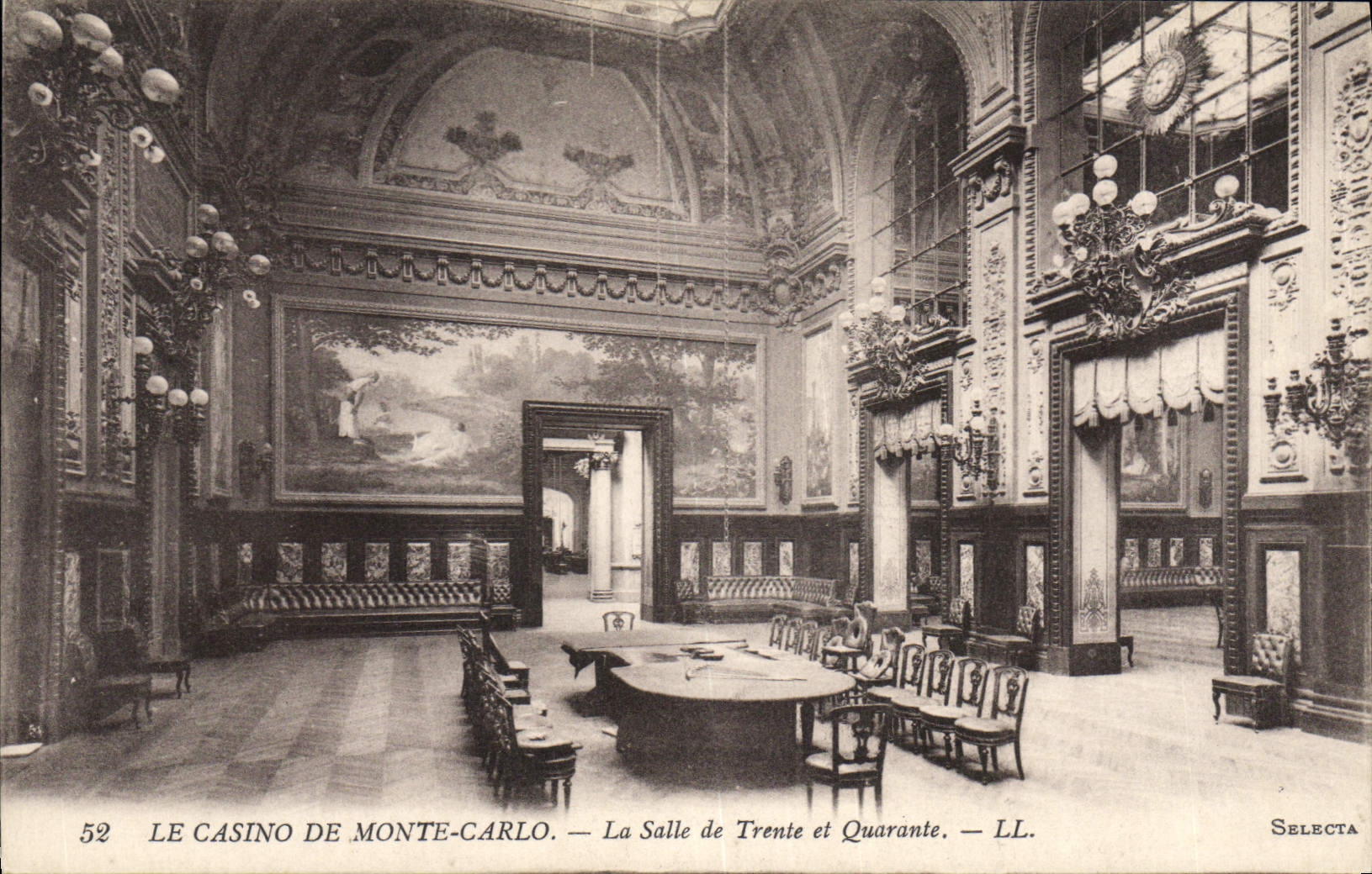CPA Casino de Monte Carlo La salle de Trente et Quarante