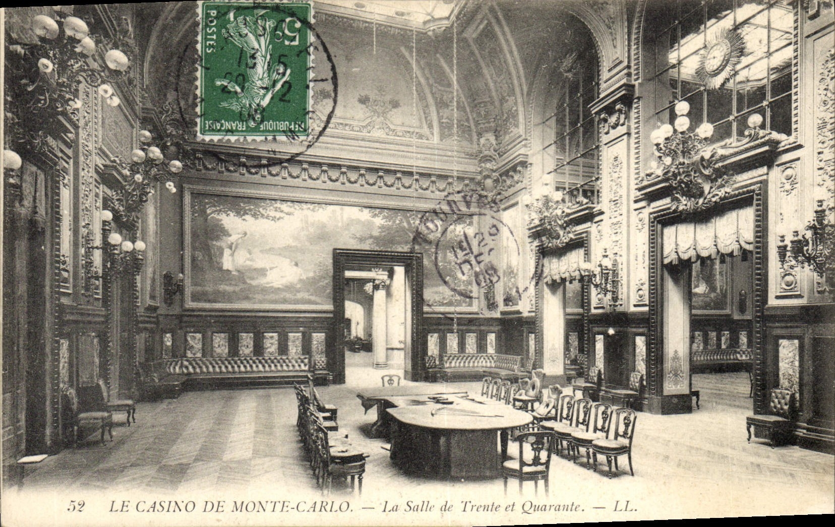 CPA Casino de Monte Carlo La salle de Trente et Quarante
