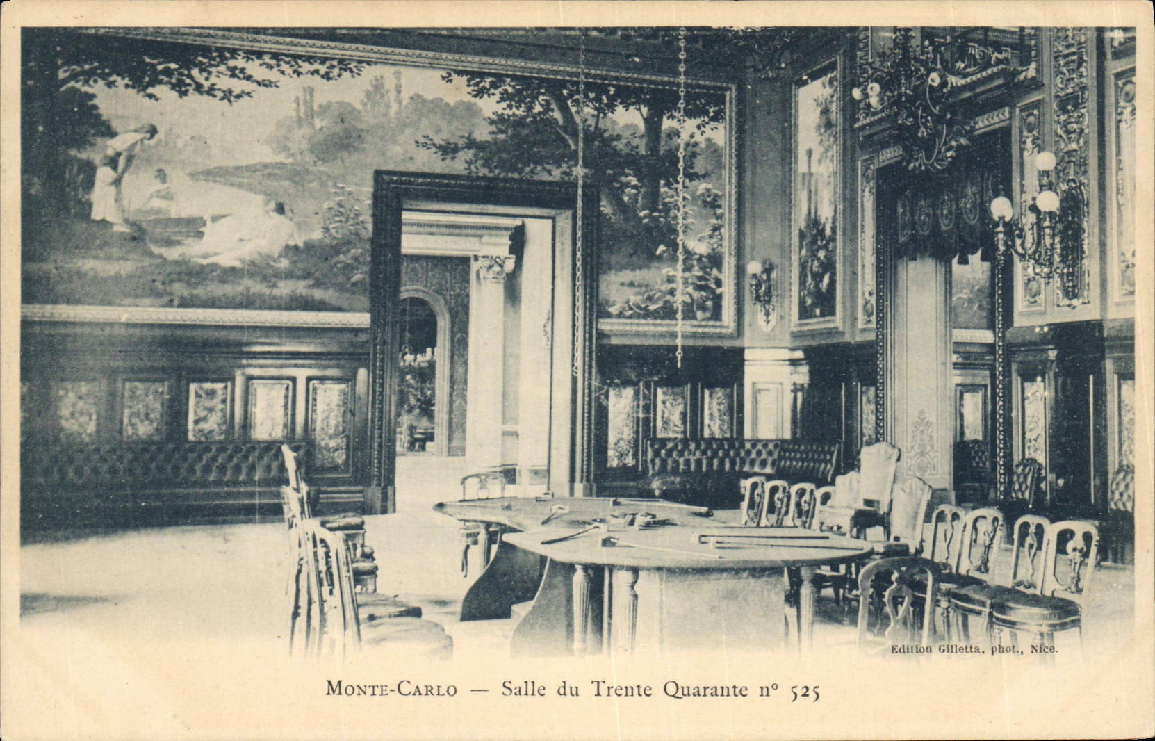 CPA Casino de Monte Carlo Salle du Trente Quarante