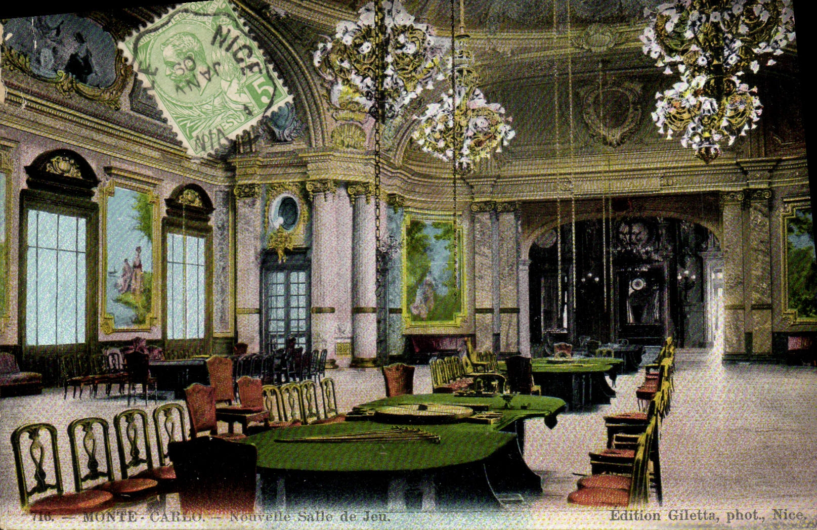 CPA Casino de Monte Carlo Nouvelle salle de jeu
