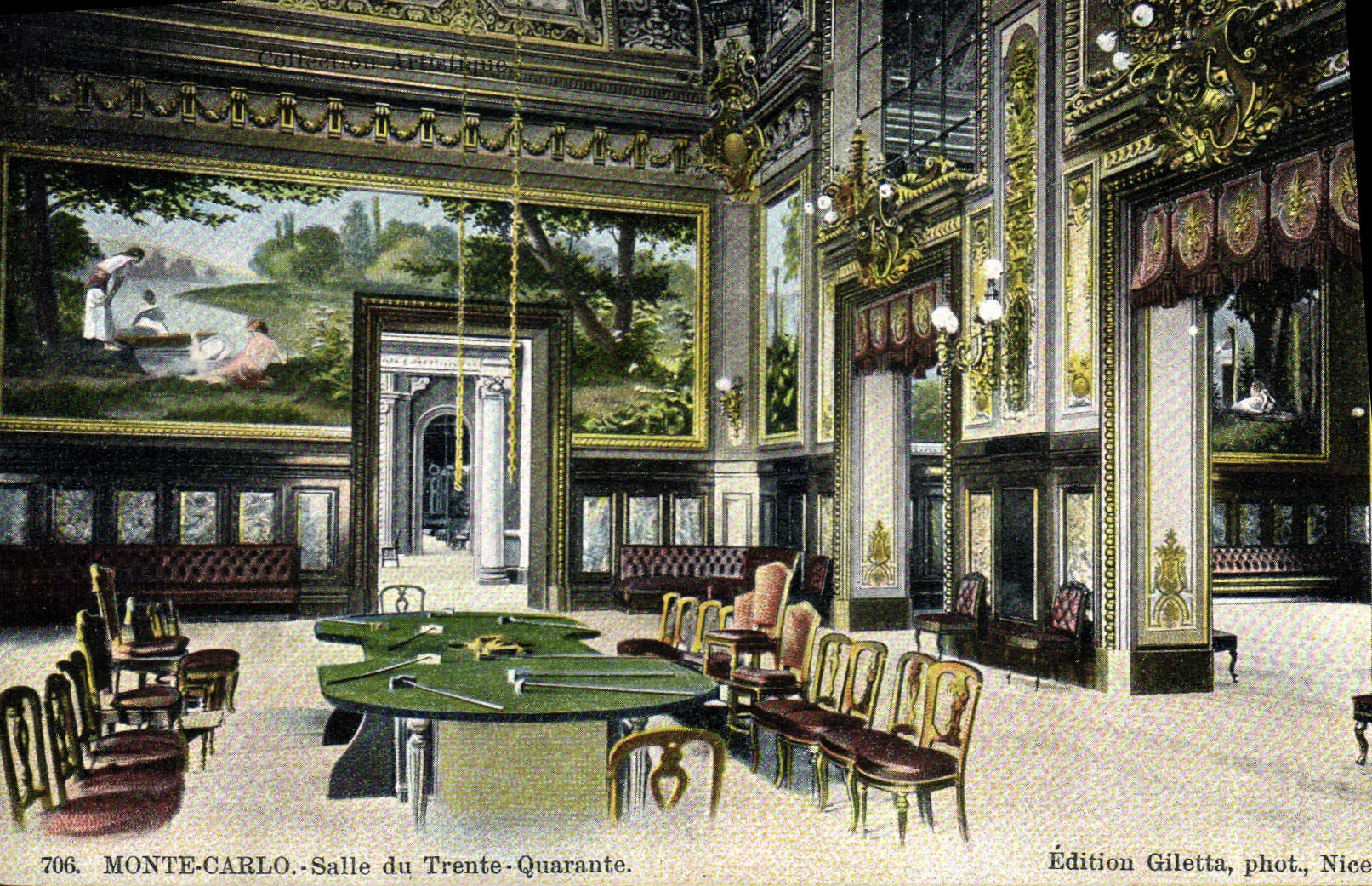 CPA Casino de Monte Carlo Salle du Trente Quarante