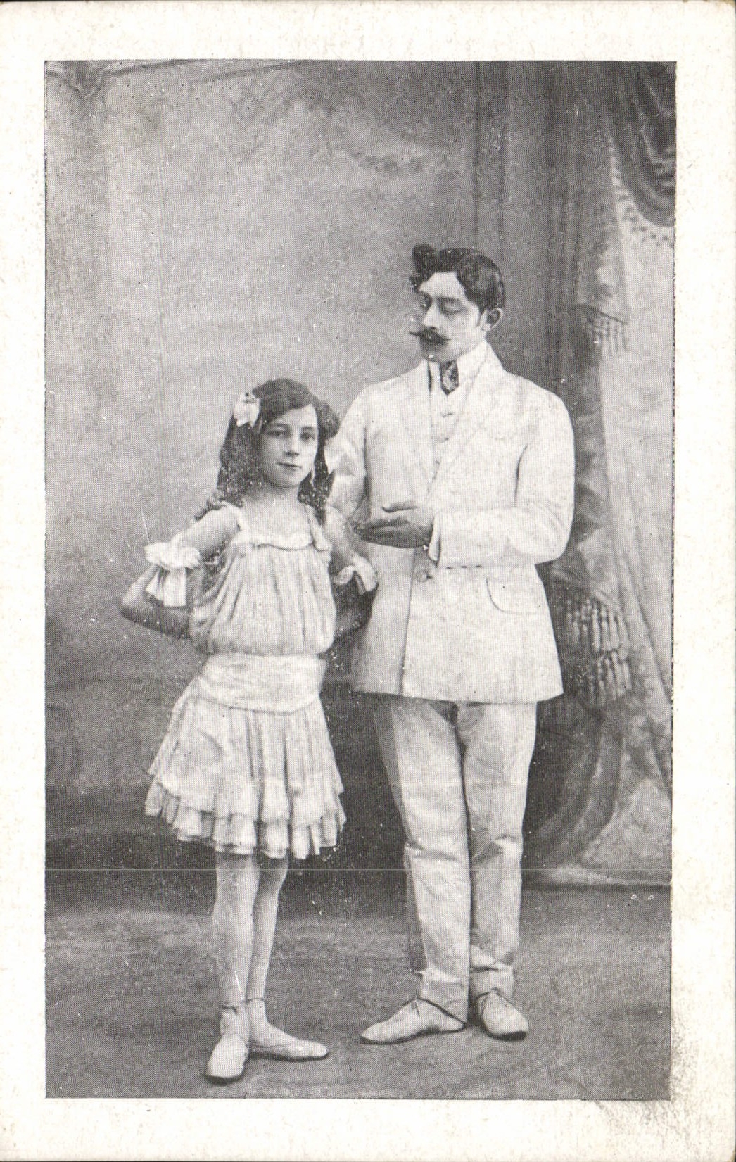 Vintage Postcard Artist Child