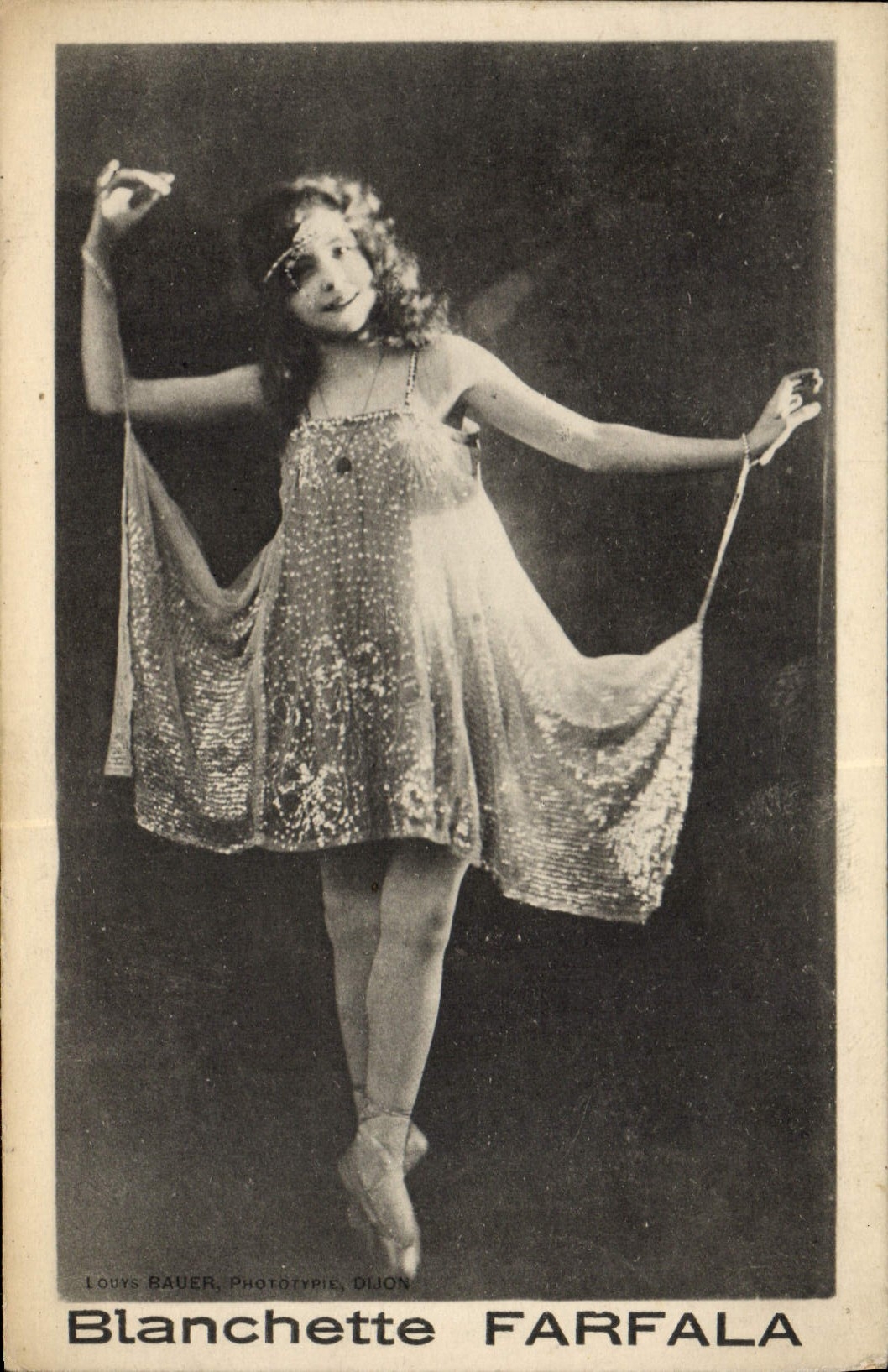 Vintage Postcard Blanchette Farfala