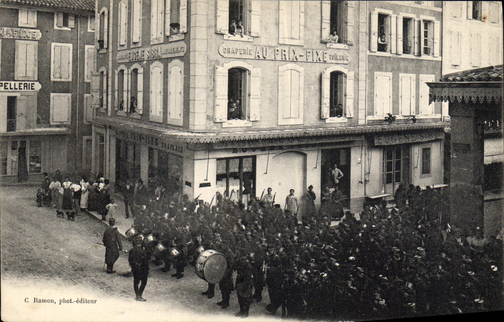 Postal Folclore Pañería al Precio Fijo Feria música