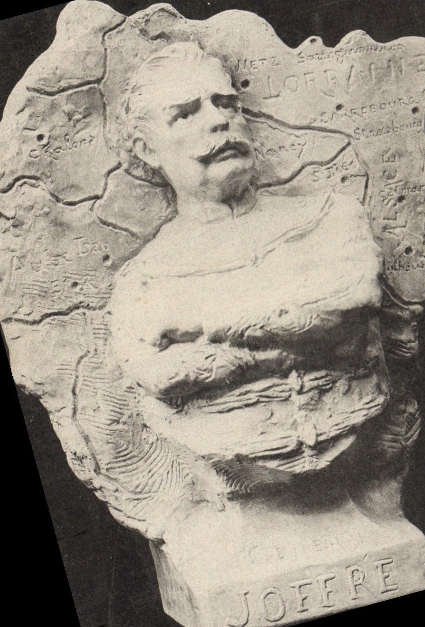 Vintage Postcard Militaria Joffre