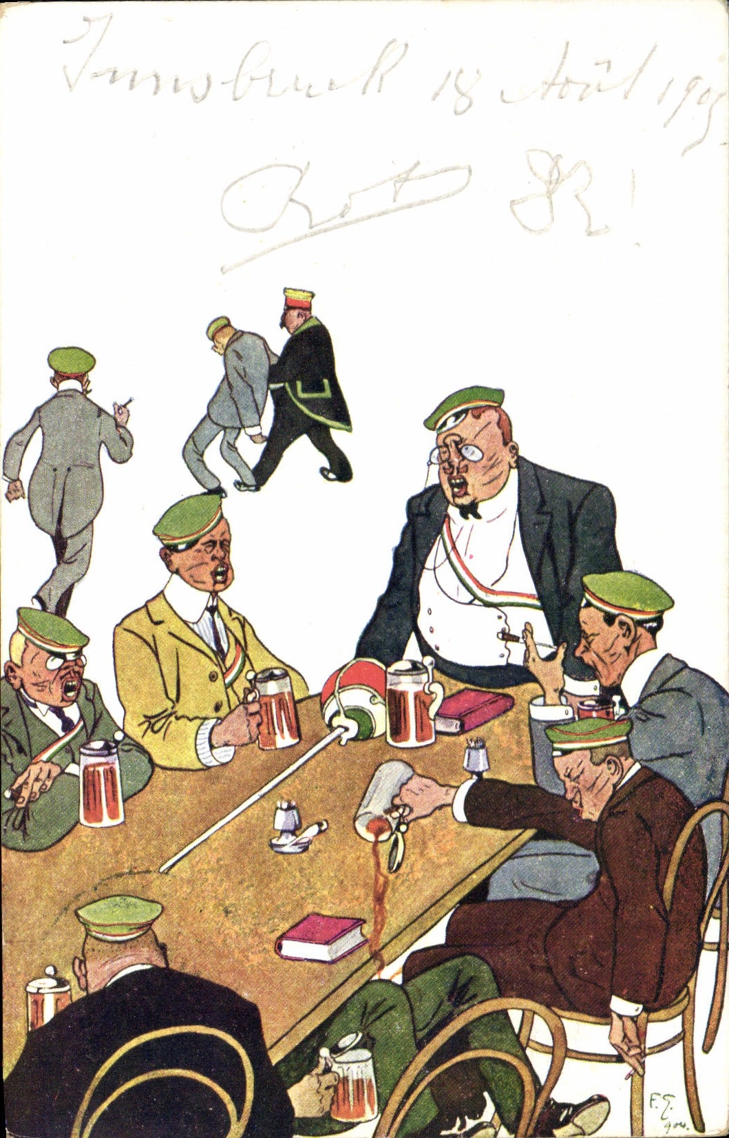 CPA Fantaisie Hommes Innsbruck