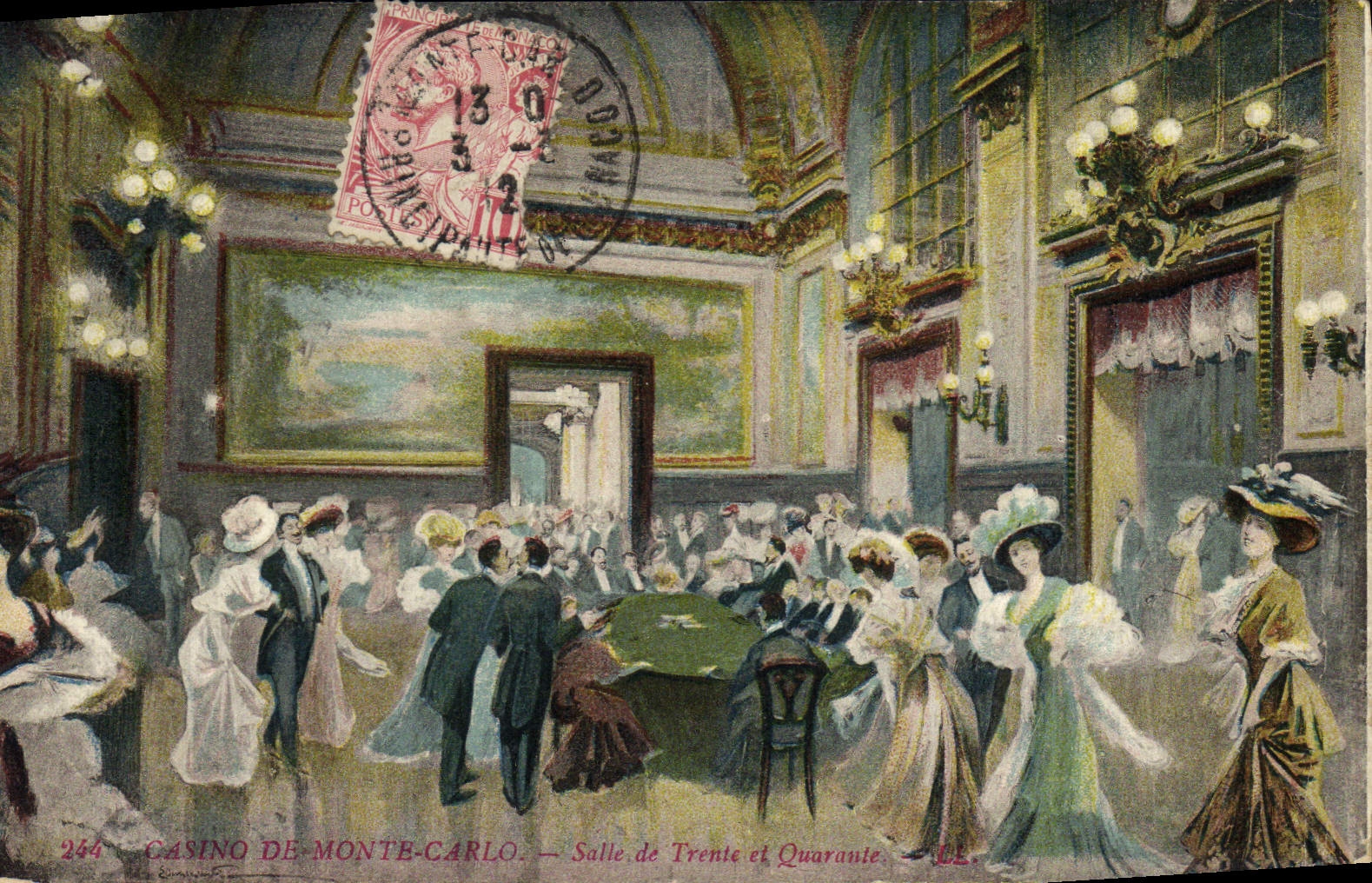 CPA Casino Monte Carlo Salle de Trente et Quarante