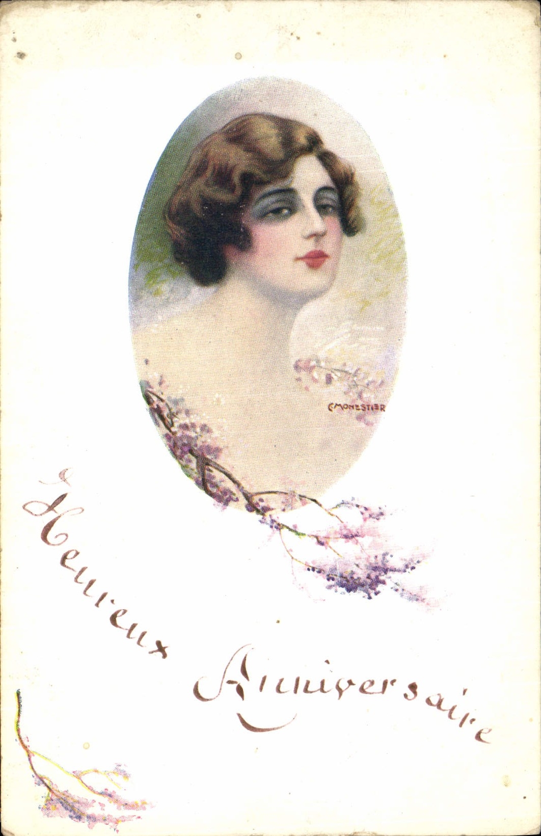 CPA Fantaisie Illustrateur Femme