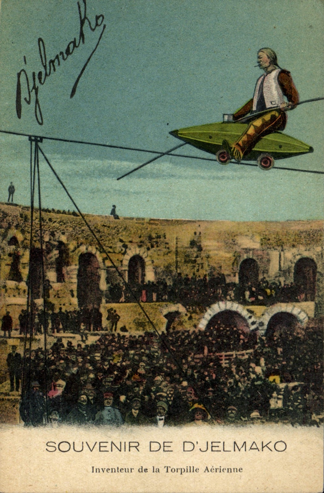 Postal acordar de jelmako Inventor del torpedo aéreo