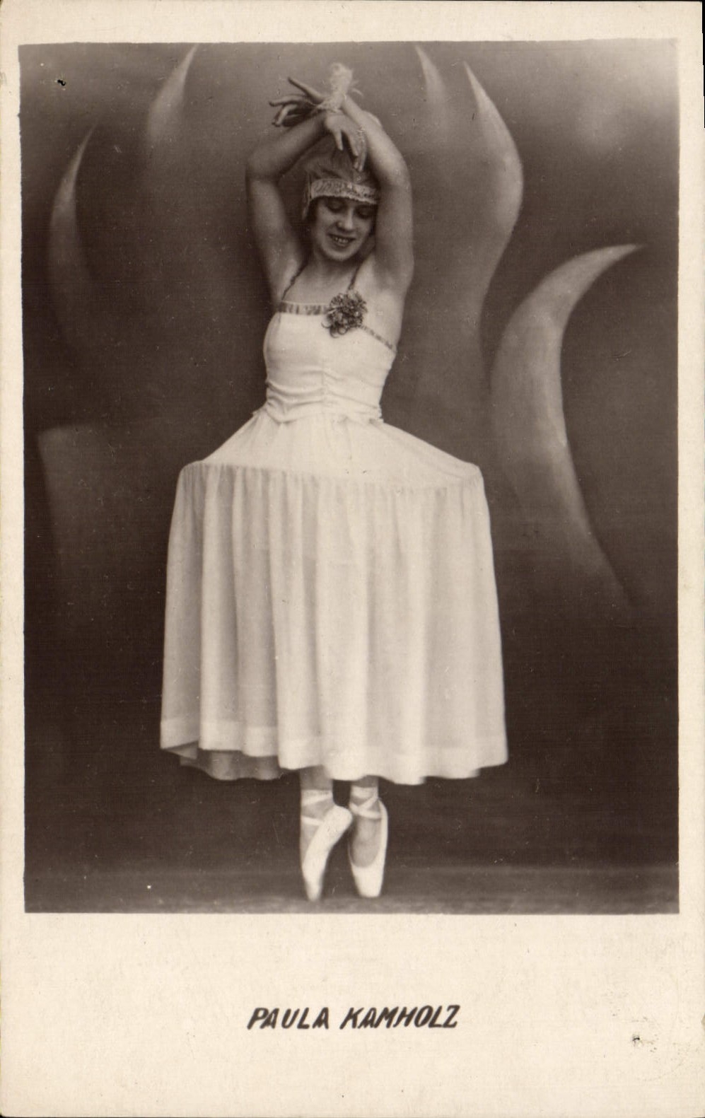 Vintage Postcard Paula Kamholz