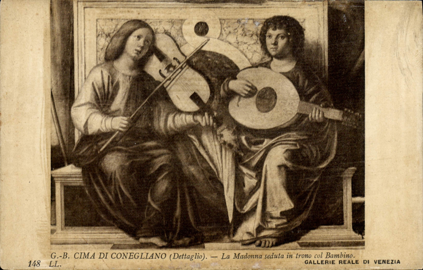 CPA Cima di Conegliano La Madonna Gallerie Reale di Venezia 