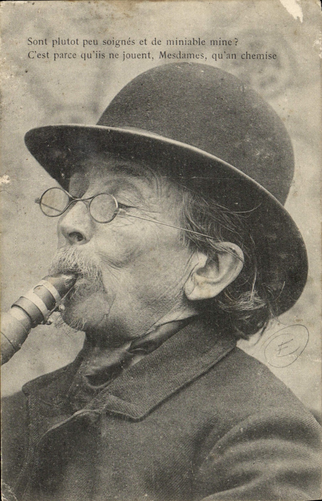CPA Homme Clarinette
