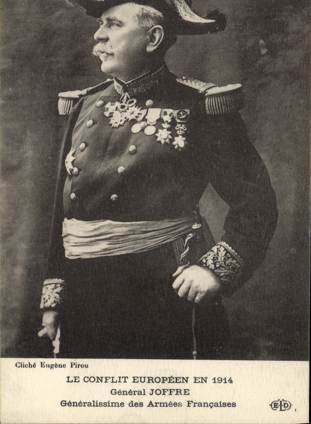 CPA Militaria General Joffre 