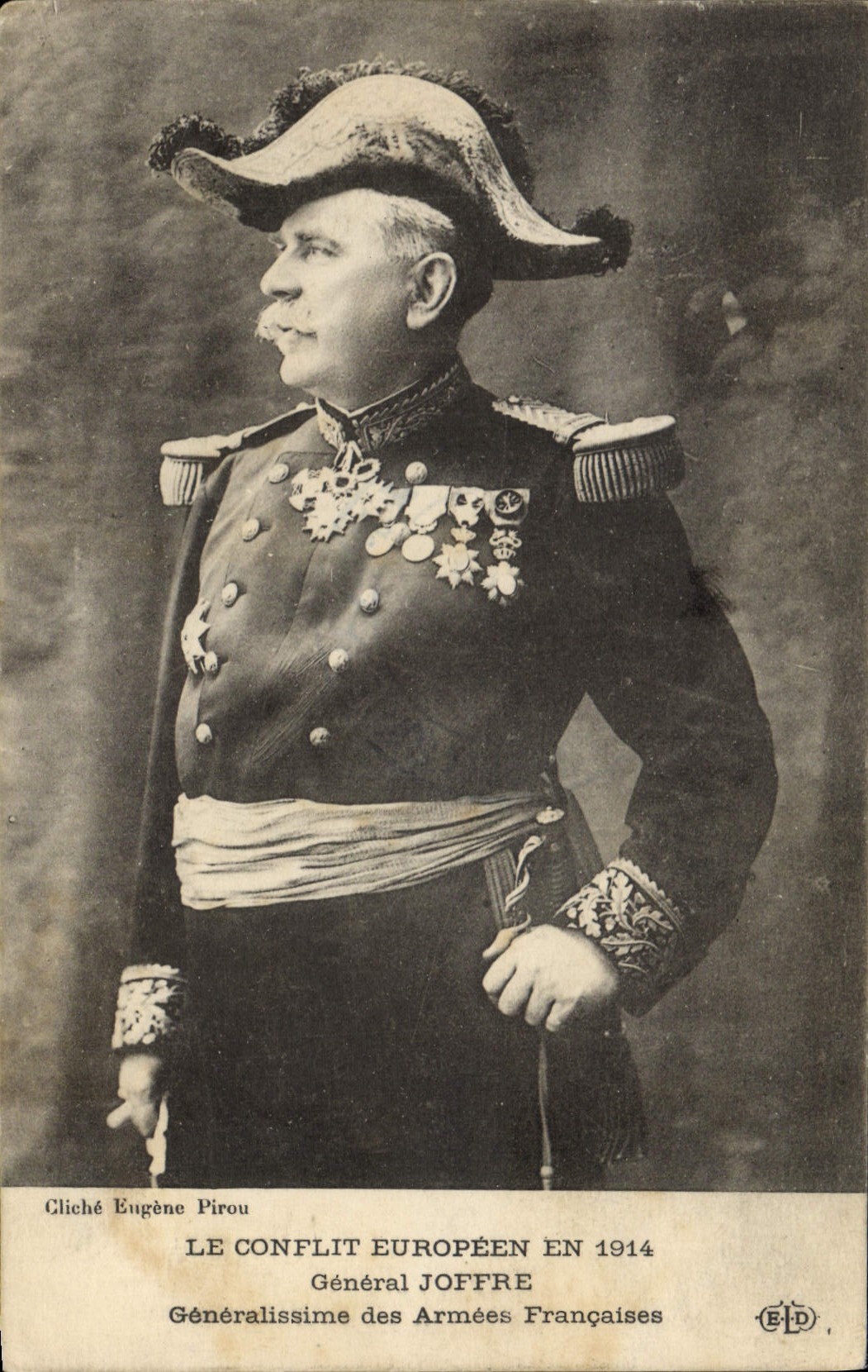 CPA Militaria General Joffre 
