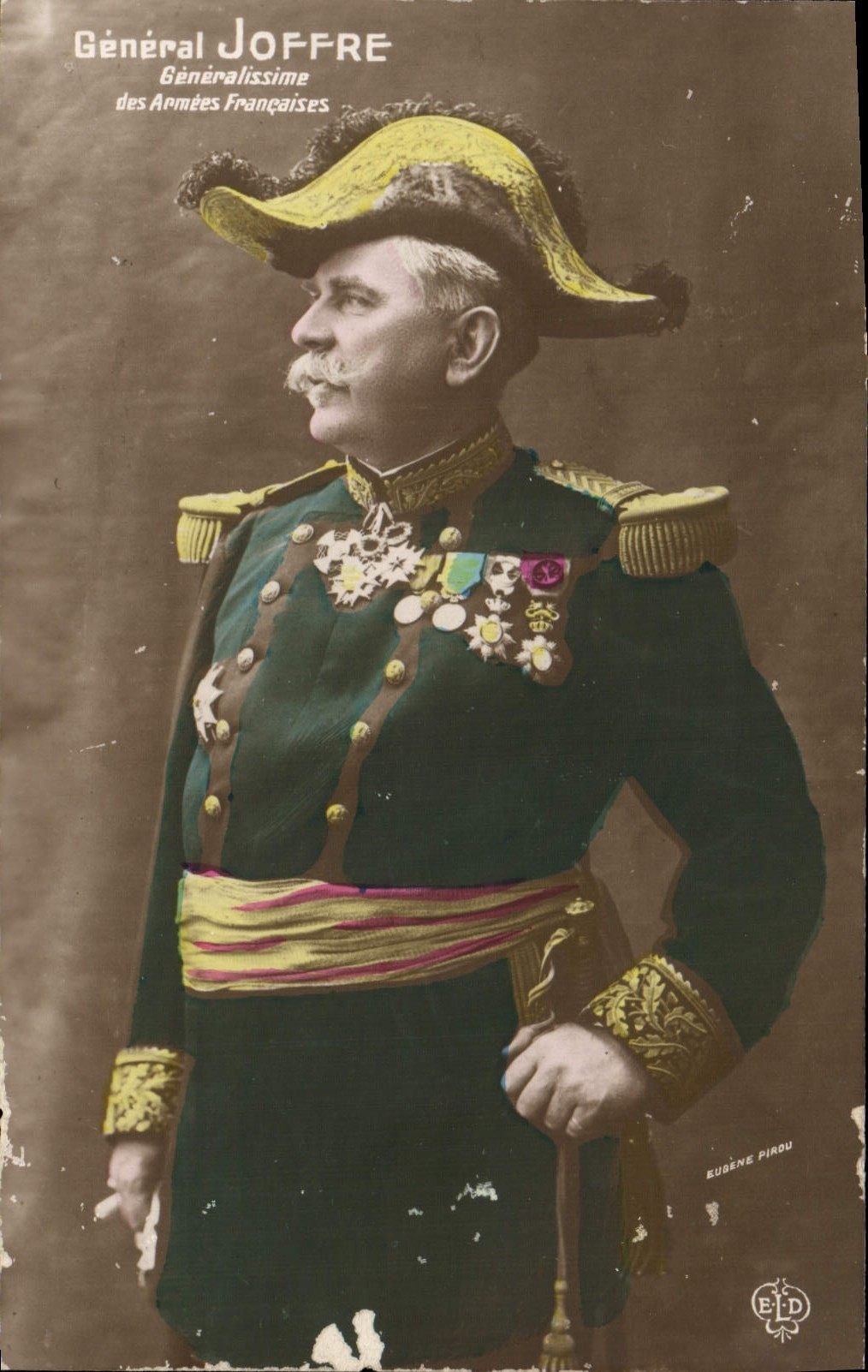 CPA Militaria General Joffre 