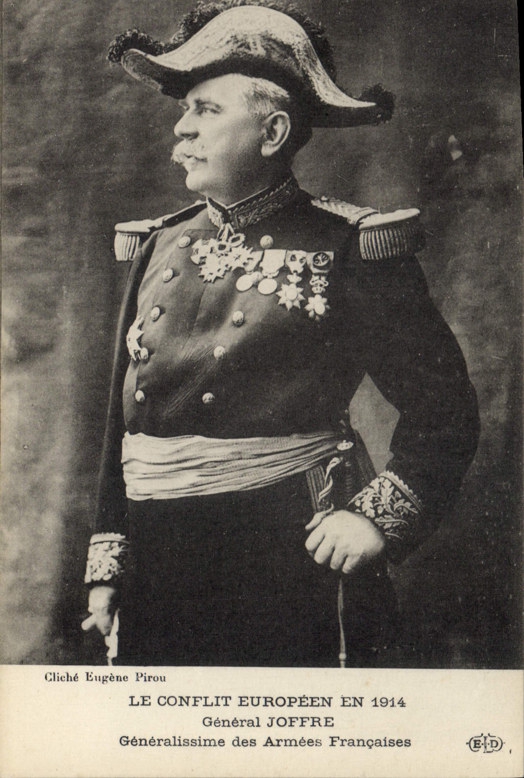 CPA Militaria General Joffre 