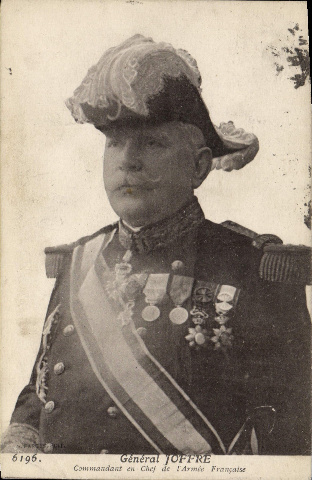 CPA Militaria General Joffre 
