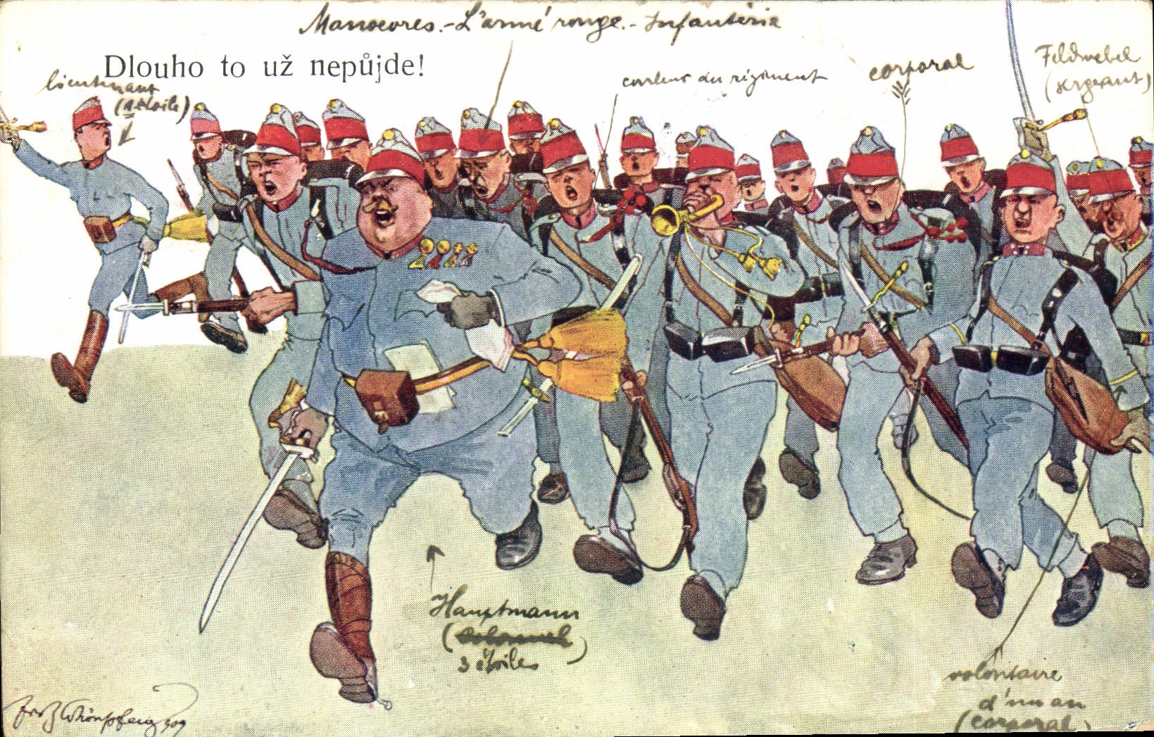 CPA Militaria Soldats 