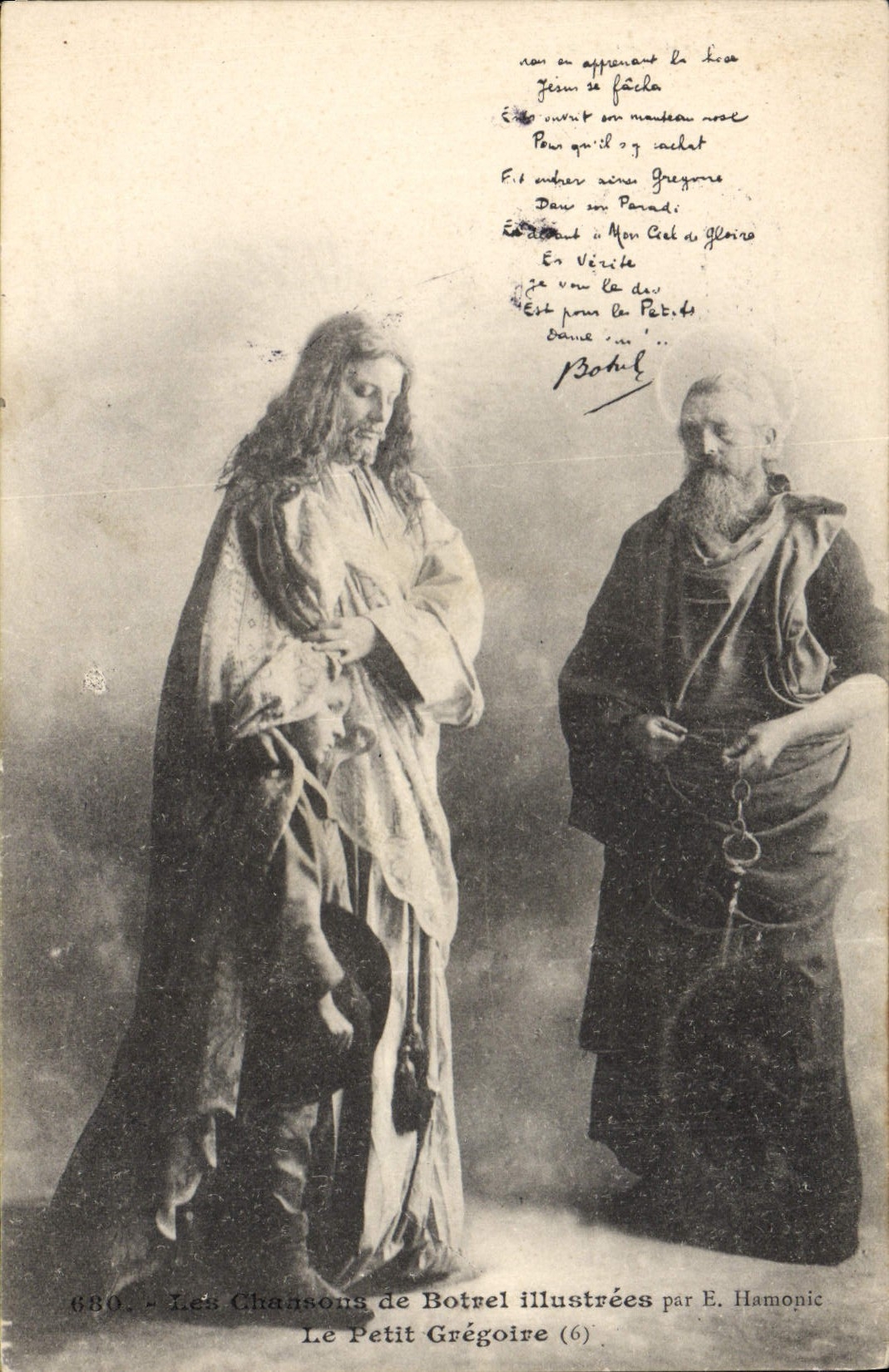 CPA Folklore Les chansons de Botrel illustrees Le Petit Gregoire 