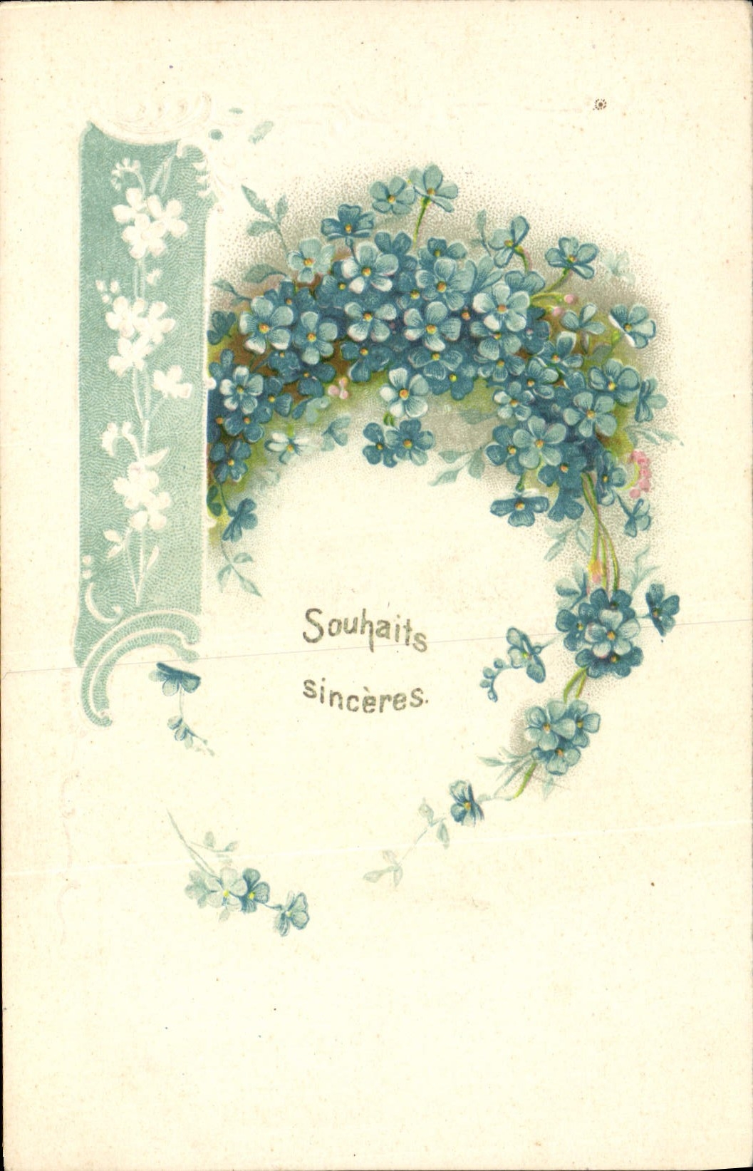 CPA Fantaisie Fleurs 