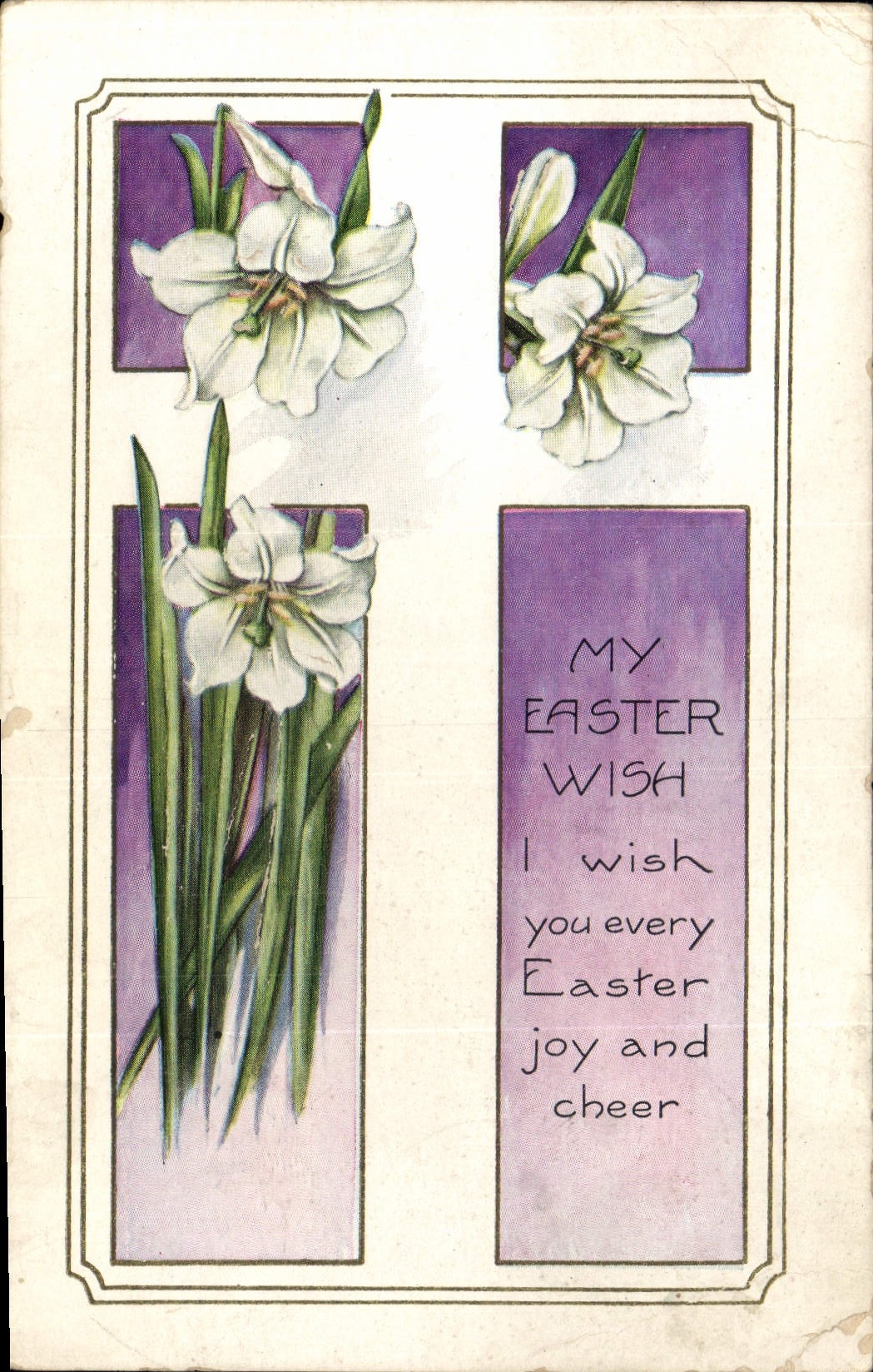 CPA Fantaisie Fleurs 