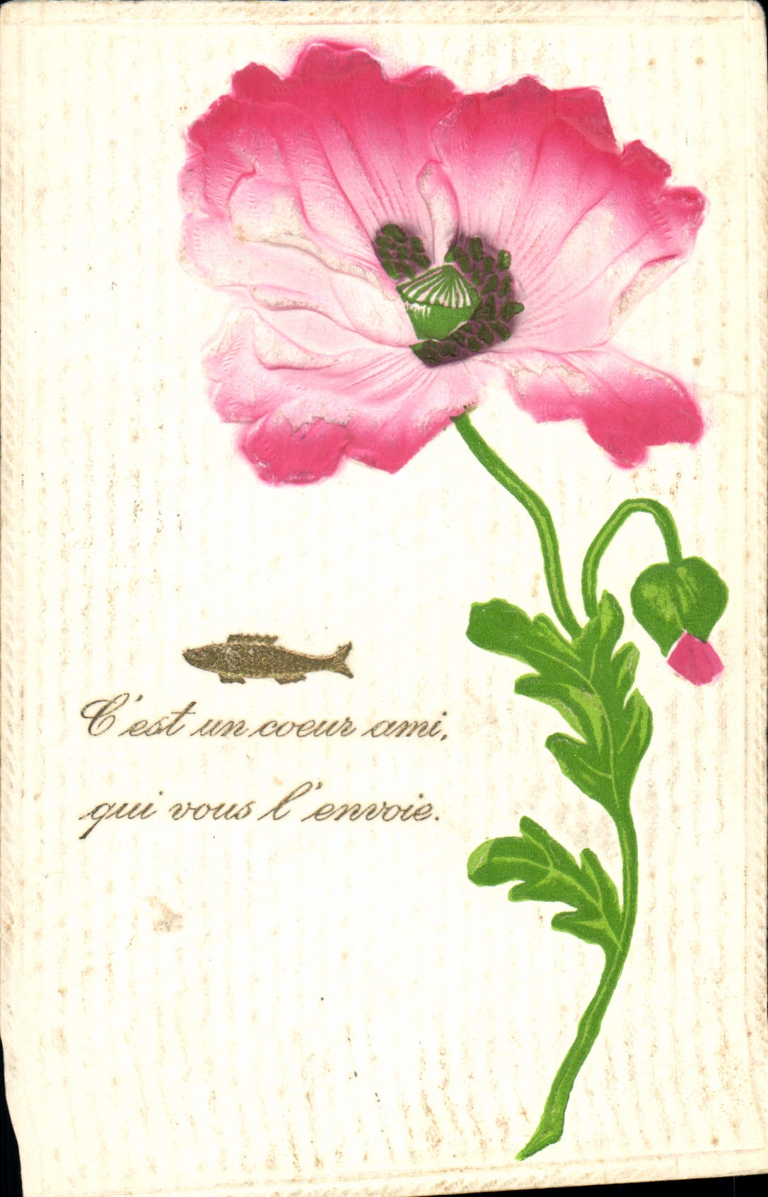 CPA Fantaisie Fleurs 