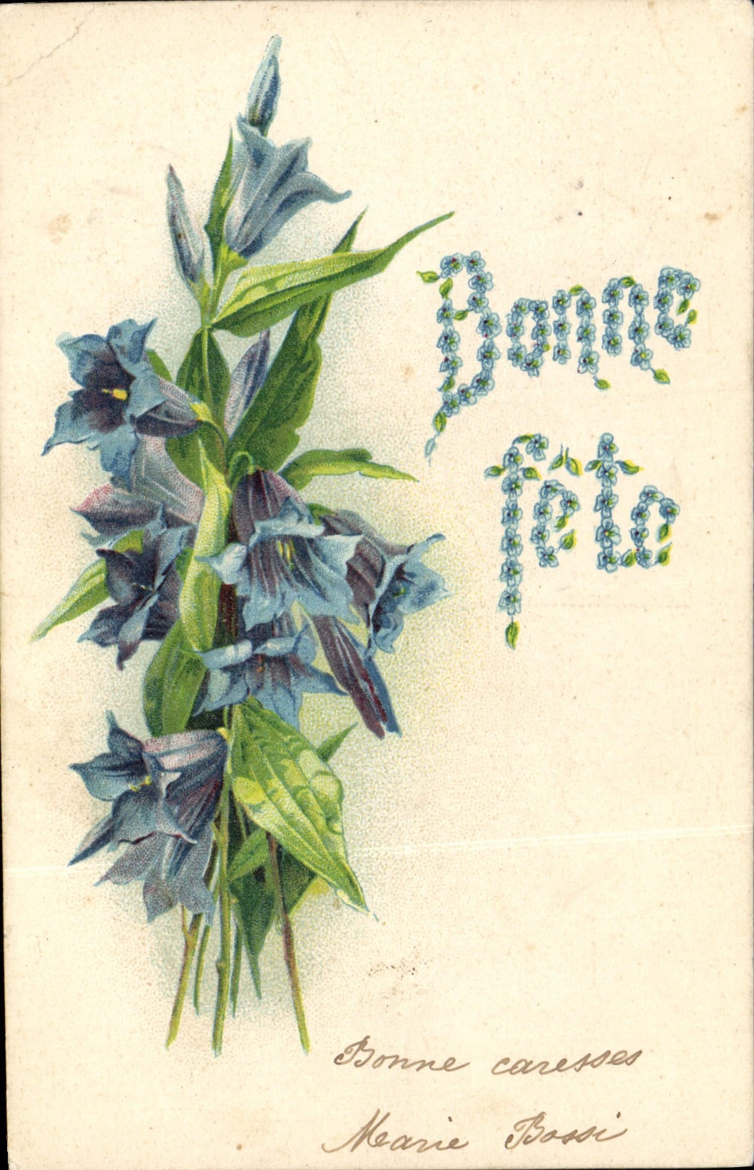 CPA Fantaisie Fleurs 