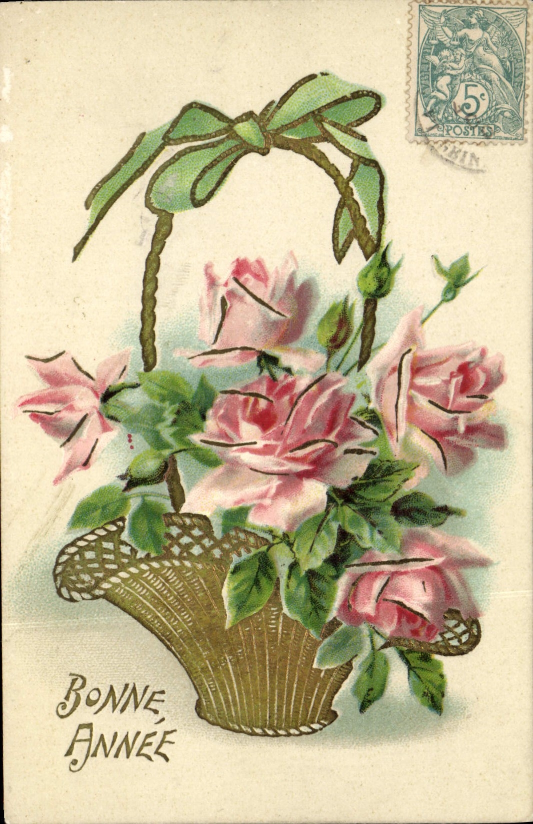 CPA Fantaisie Fleurs 