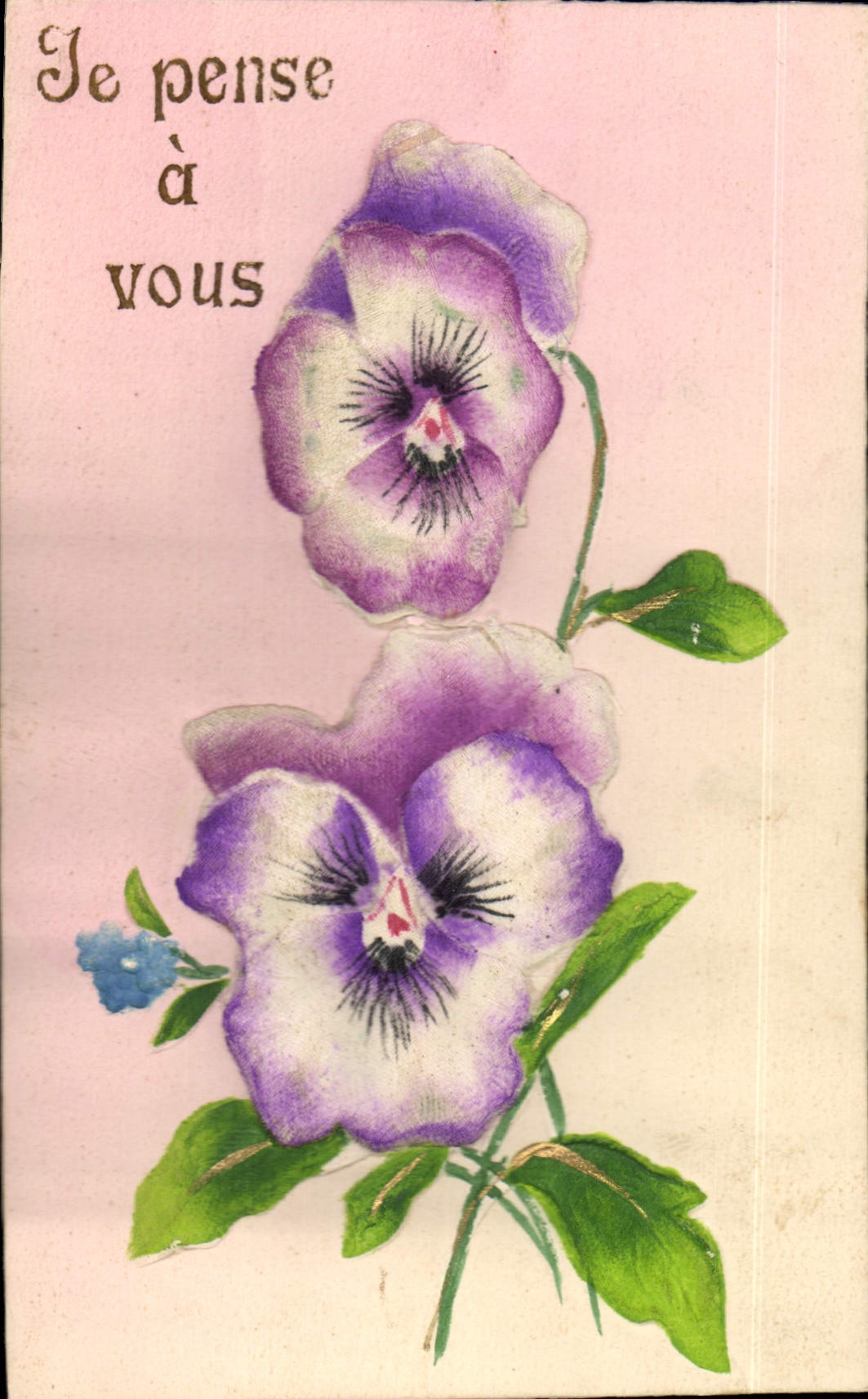 CPA Fantaisie Fleurs 