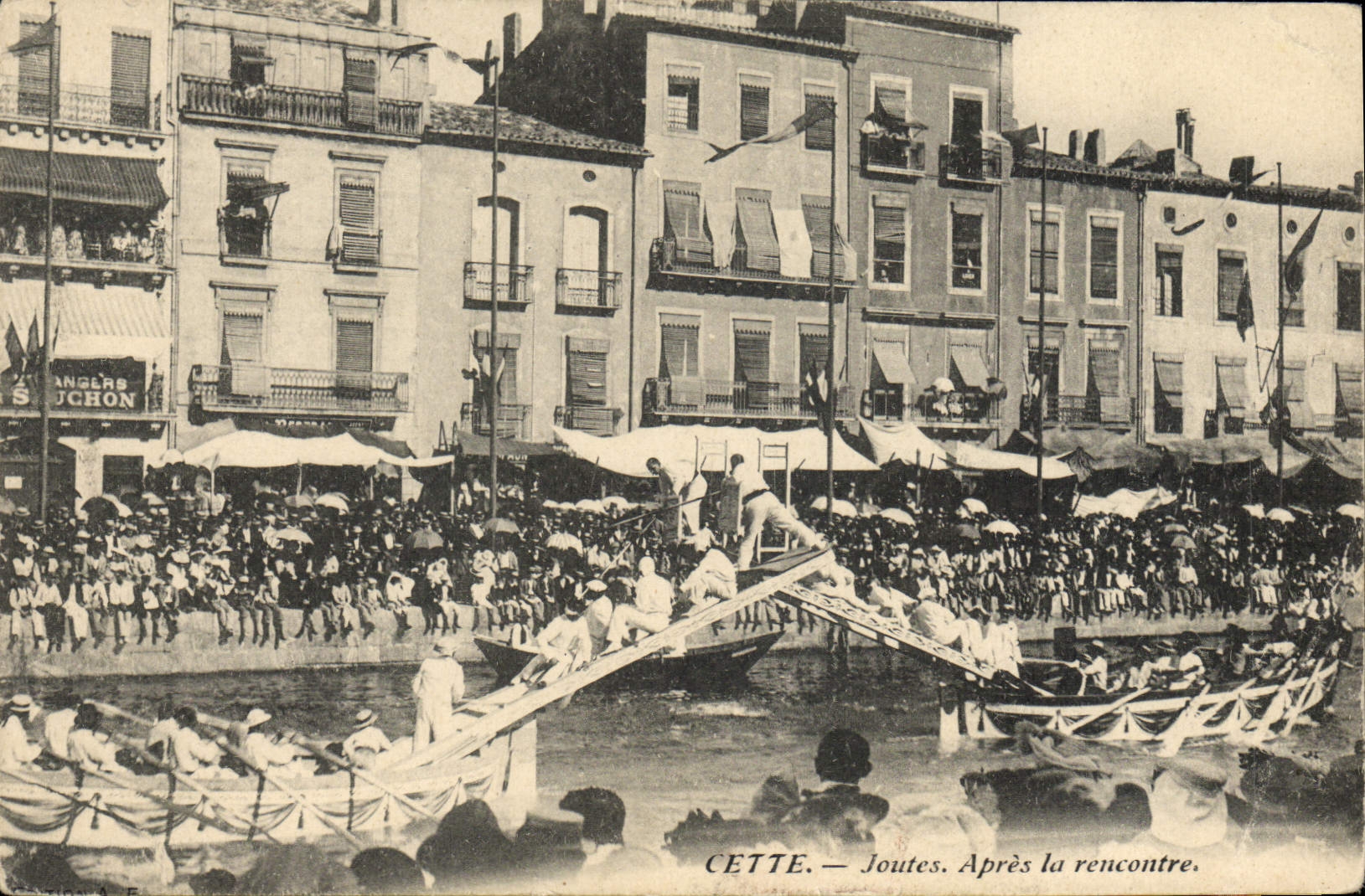 Vintage Postcard This Tournaments After the meeting