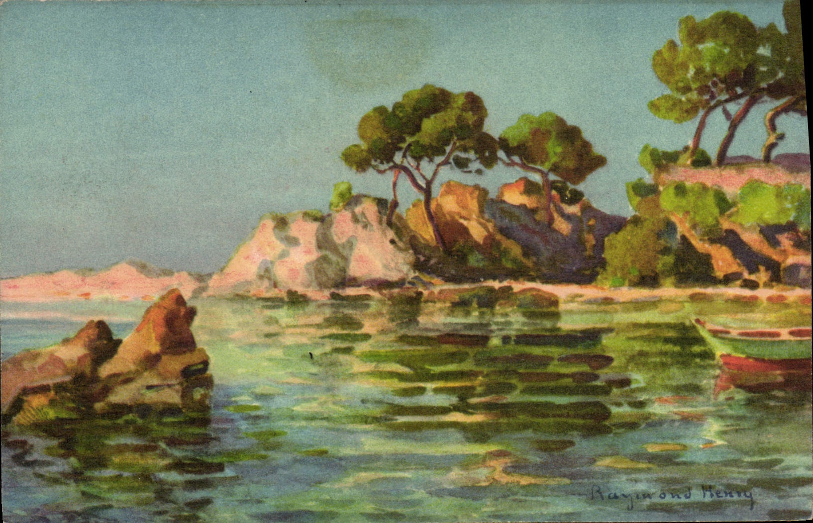 CPA Fantaisie Illustrateur Environs du Cap Brun Henry Raymond