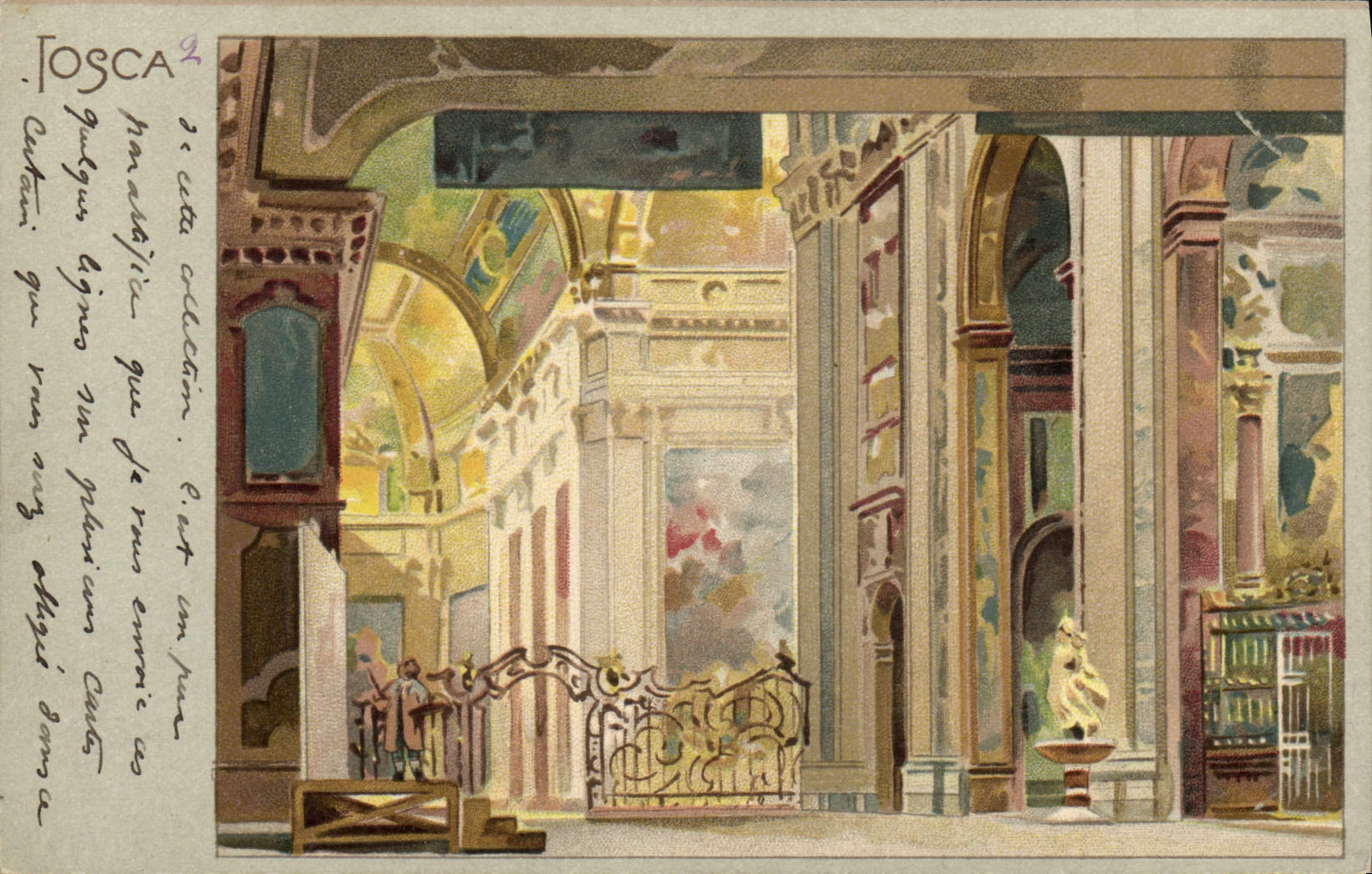 CPA Fantaisie Illustrateur Tosca