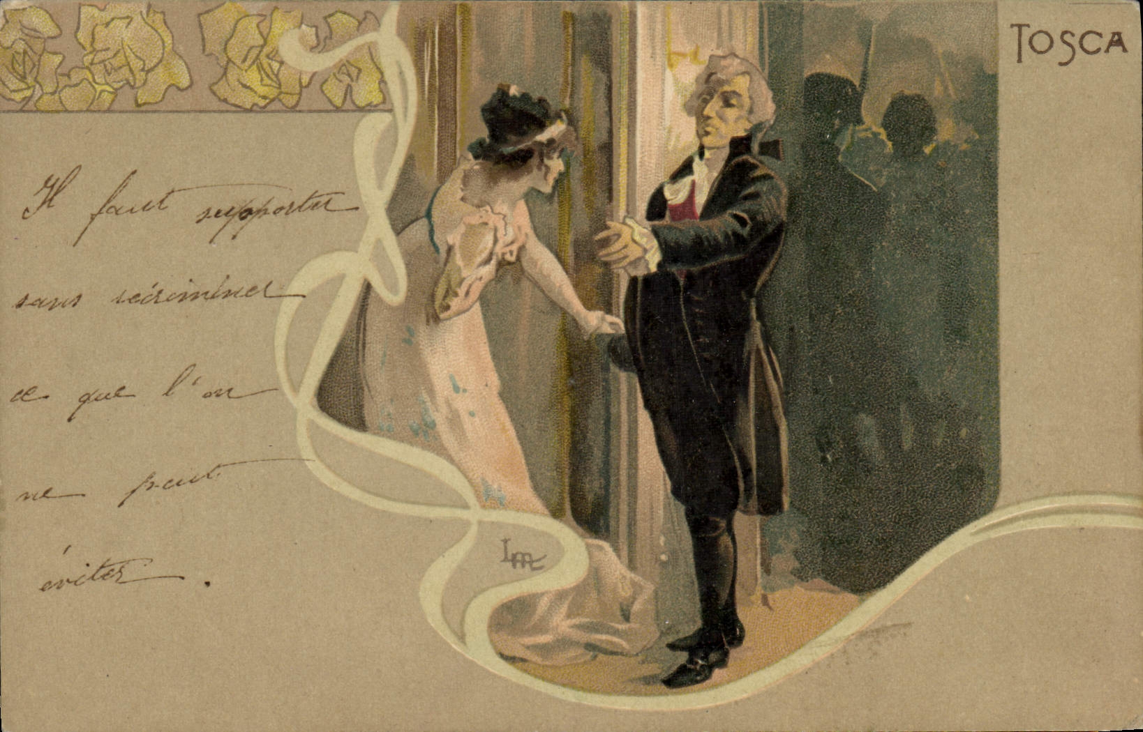 CPA Fantaisie Illustrateur Tosca