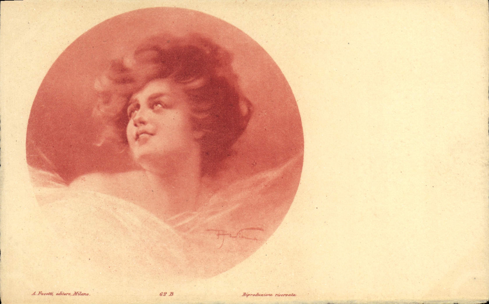 CPA Fantaisie Illustrateur Femme