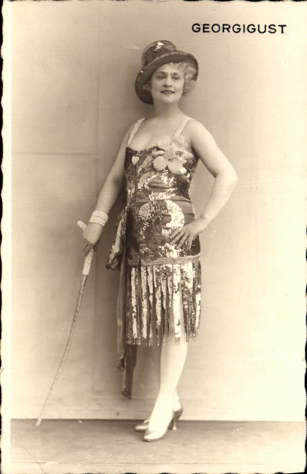 Vintage Postcard Georgigust