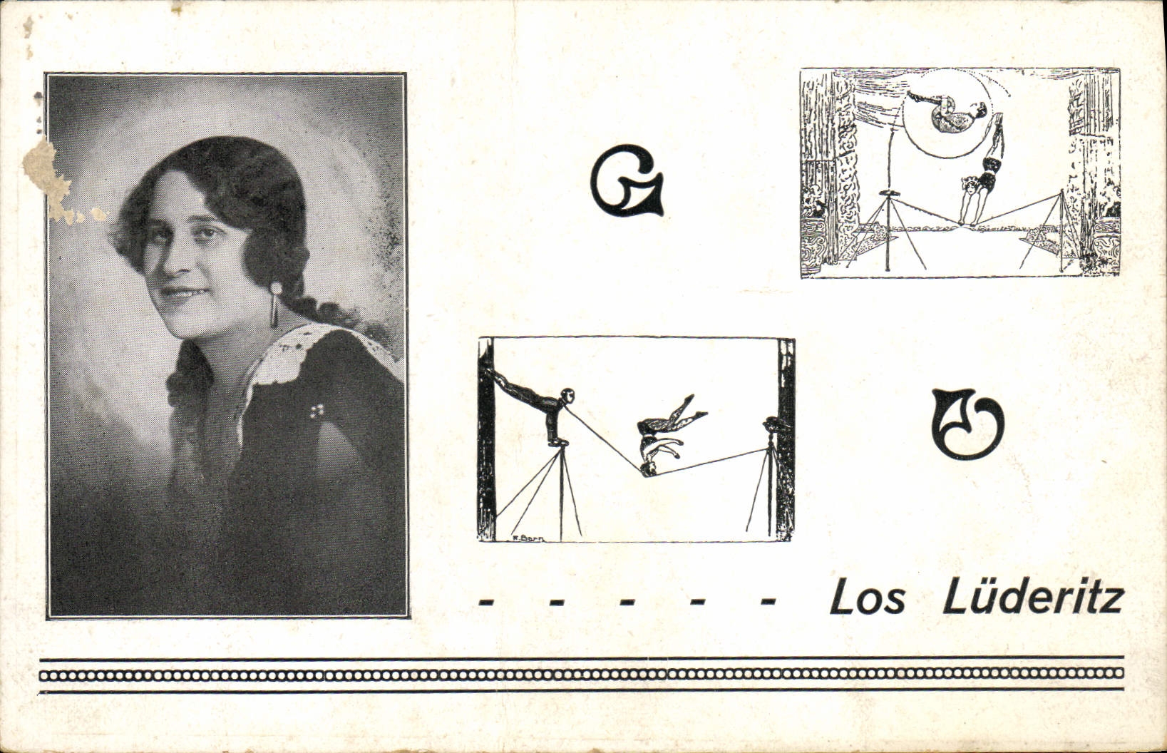 Vintage Postcard Los luderitz