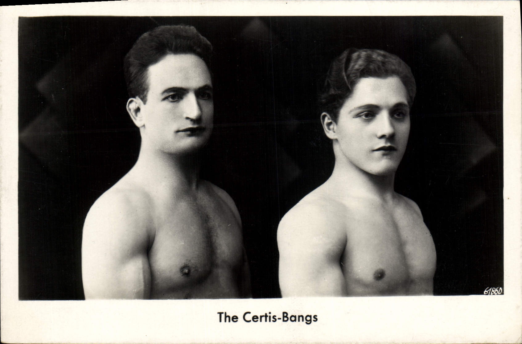Vintage Postcard The Certis Bangs