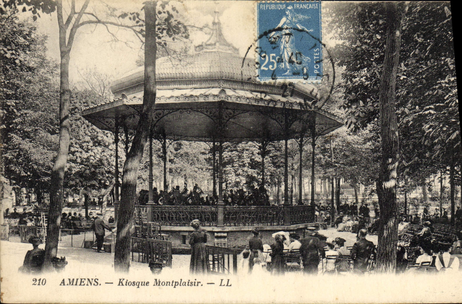 Postal Amiens Quiosco Montplaisir