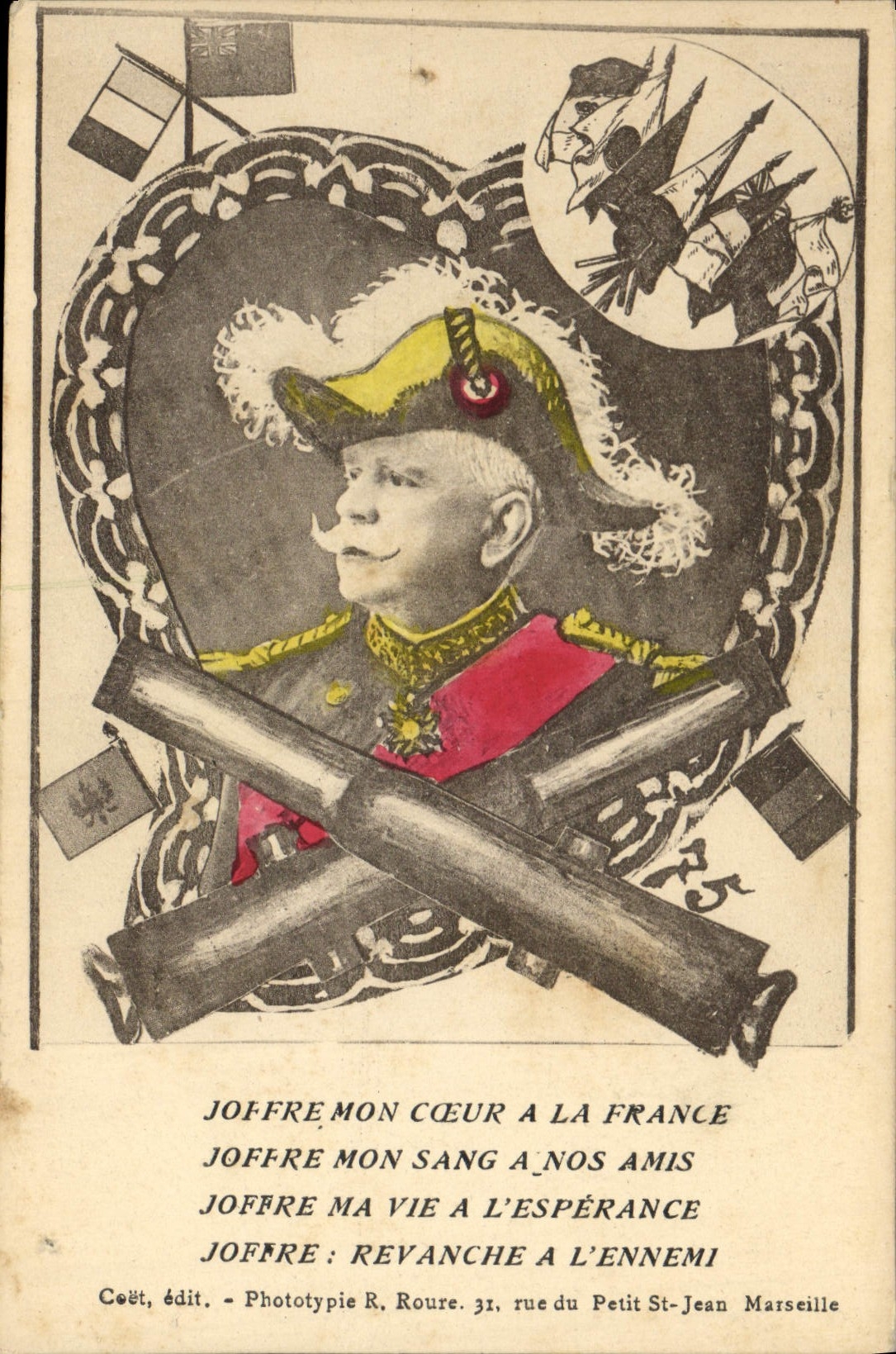 CPA Militaria Joffre