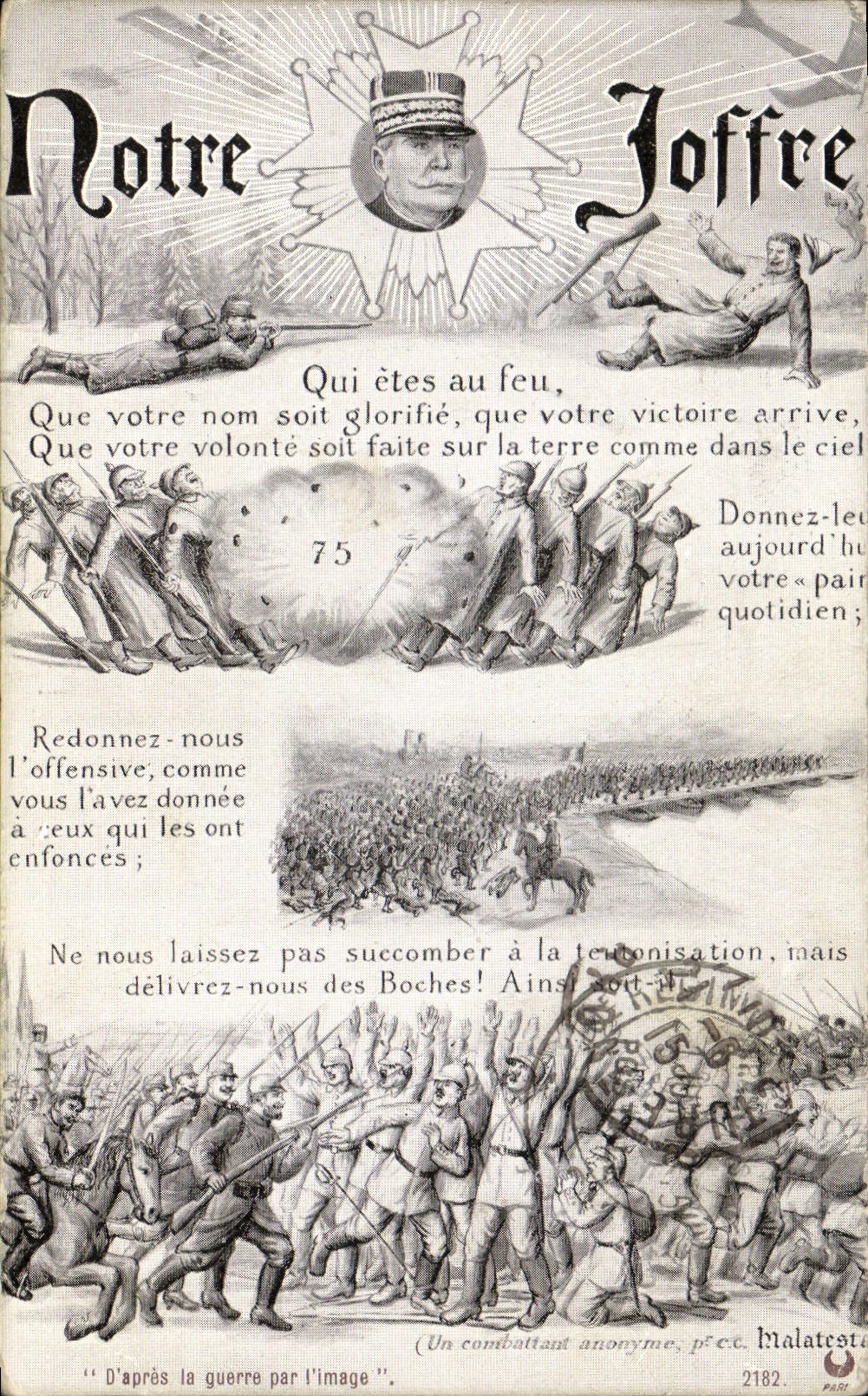 CPA Militaria Notre Joffre