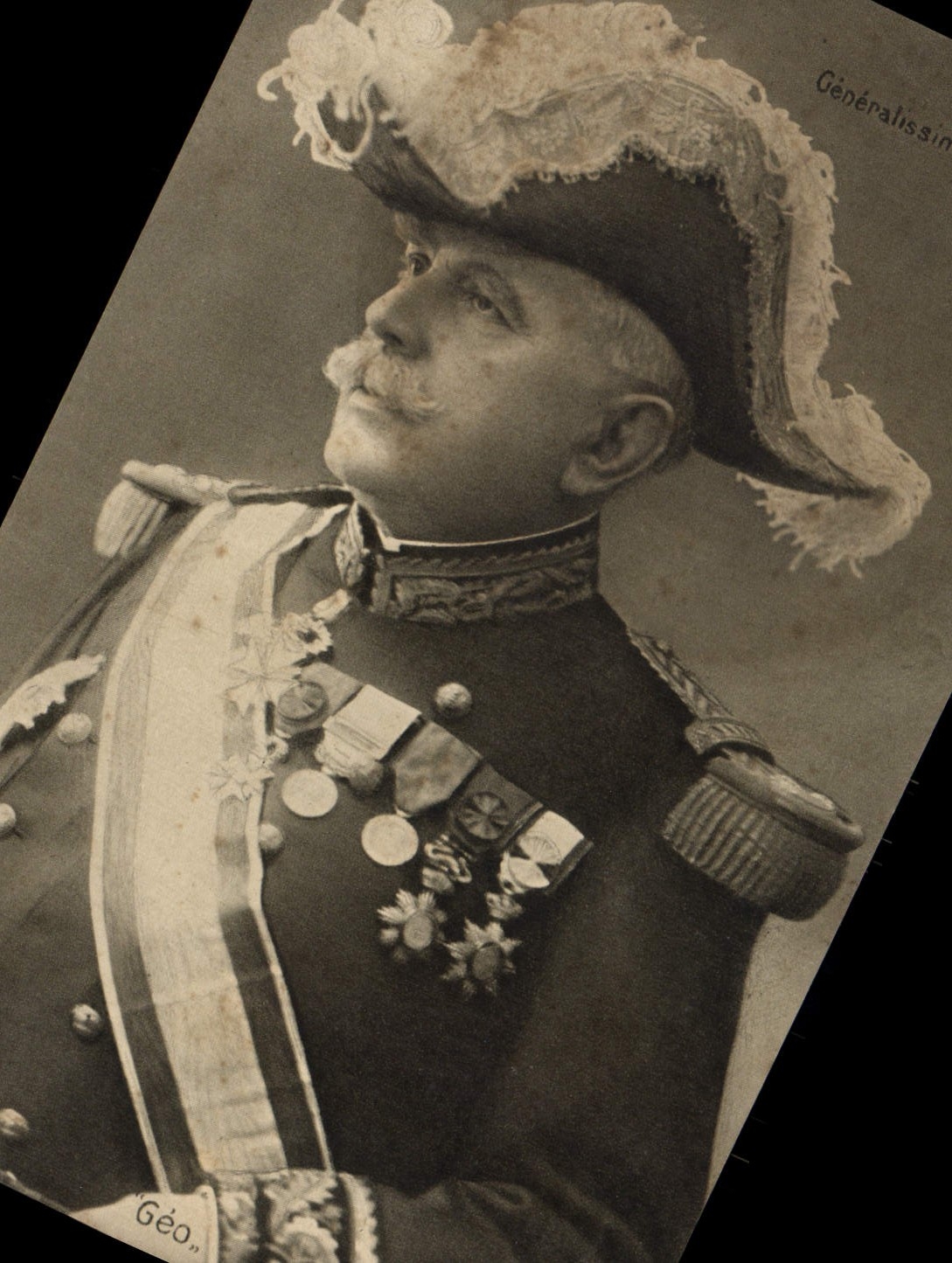 Vintage Postcard Militaria Joffre Commander in chief