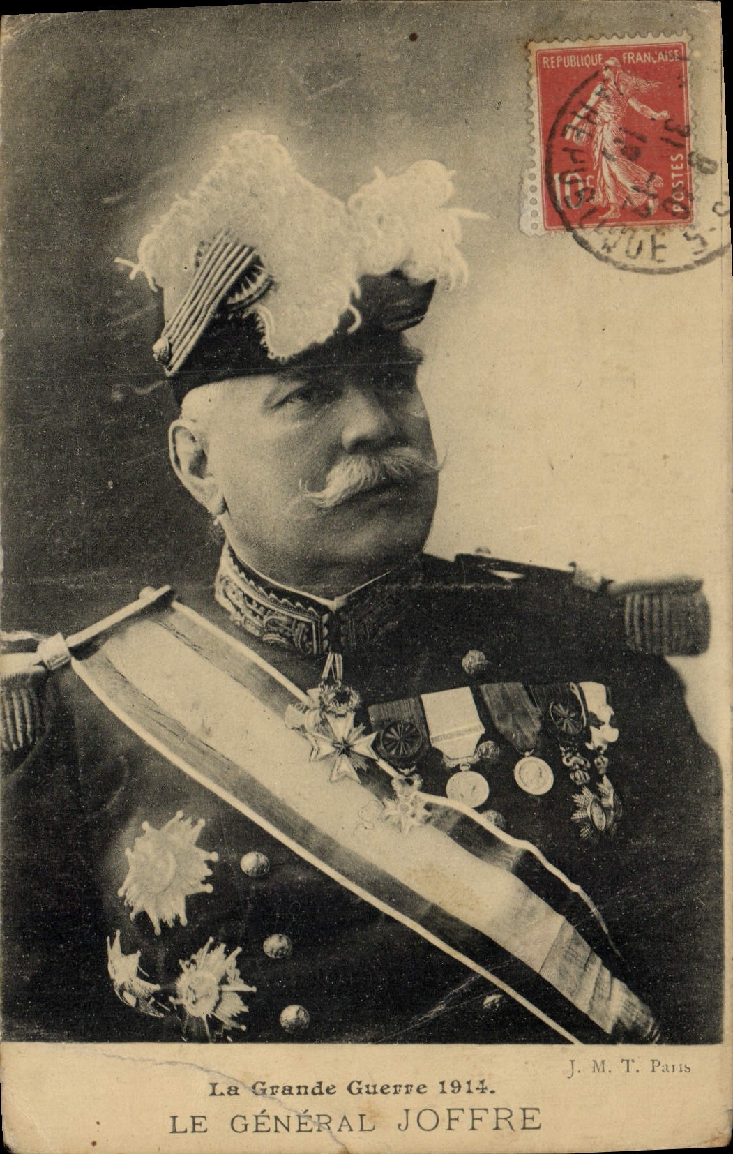 CPA Militaria General Joffre