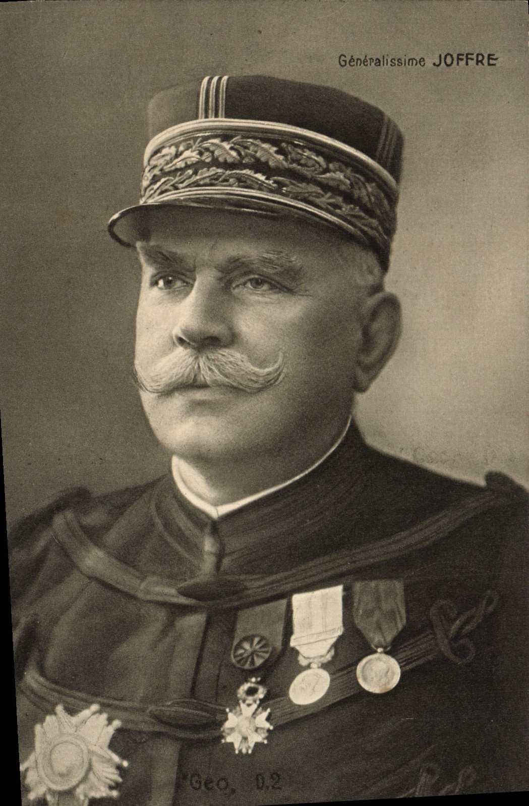 CPA Militaria Generalissime Joffre