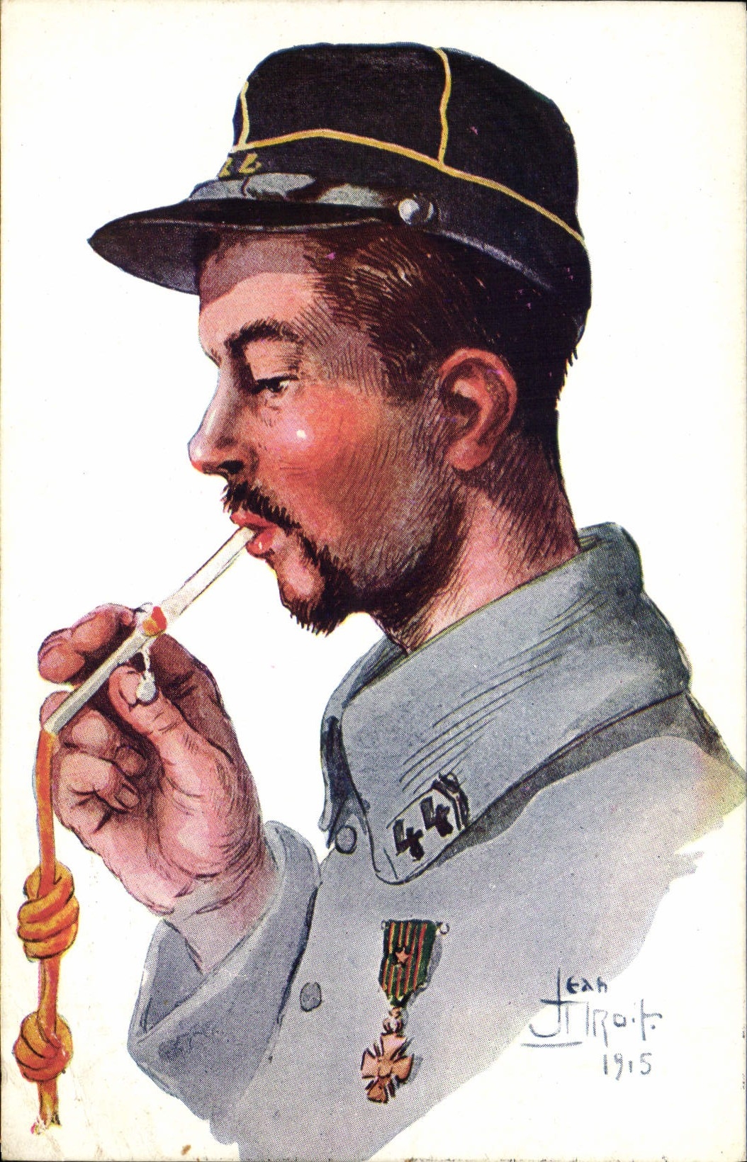 CPA Militaria Soldat 