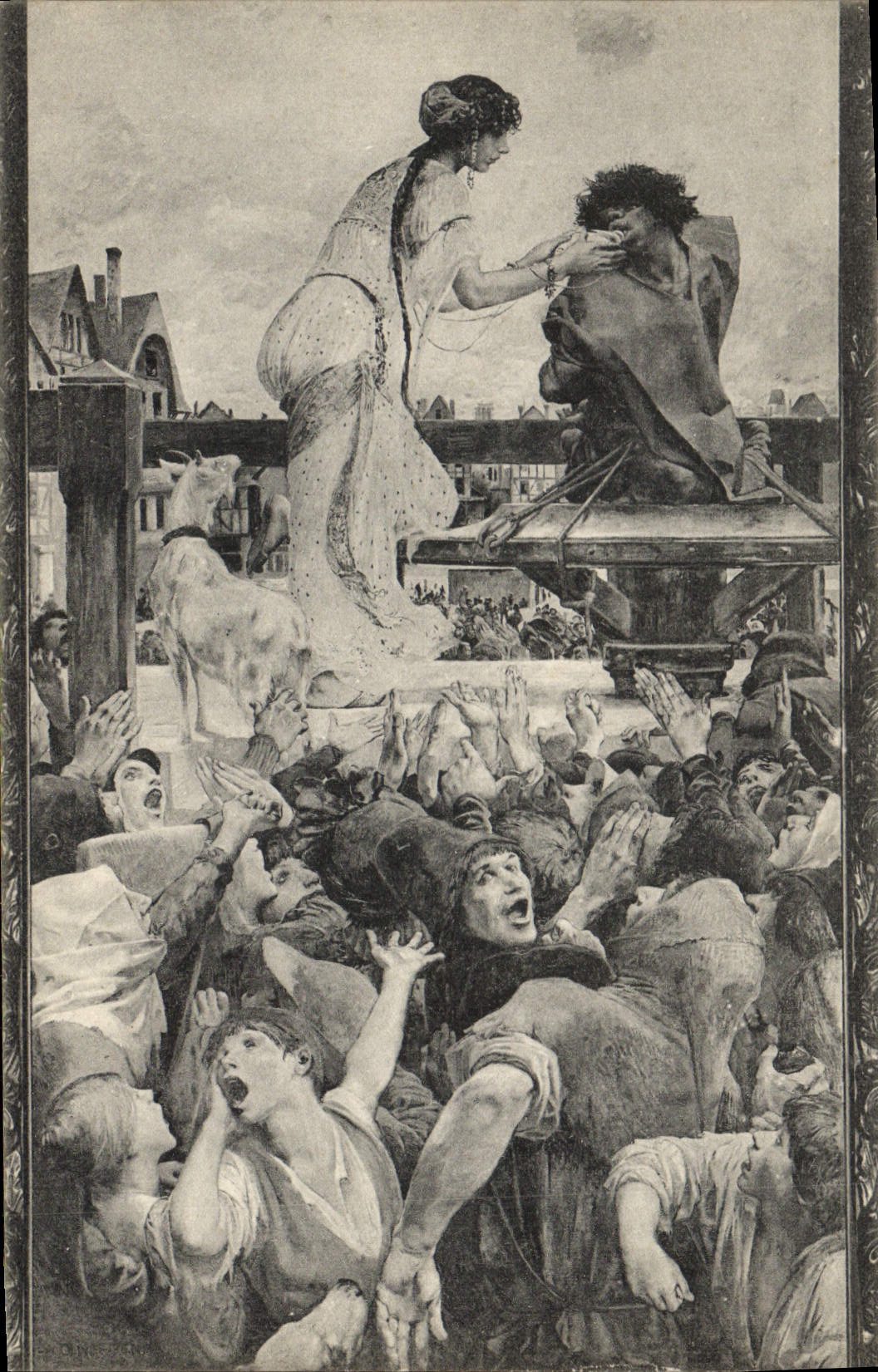 CPA Paris Maison de Victor Hugo Quasimodo et Esmeralda Notre Dame de Paris 