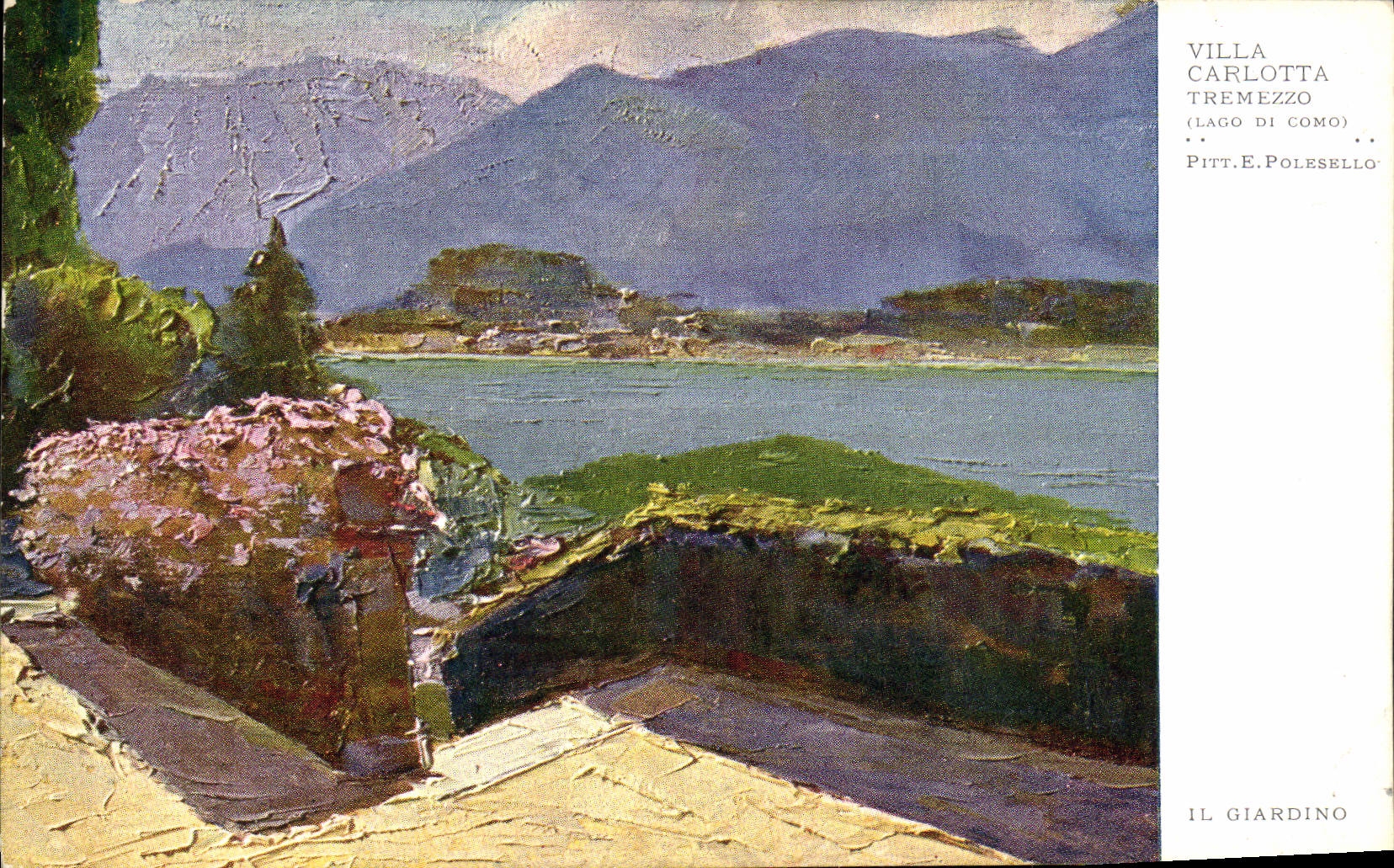 CPA Villa Carlotta Tremezzo Il Giardino 